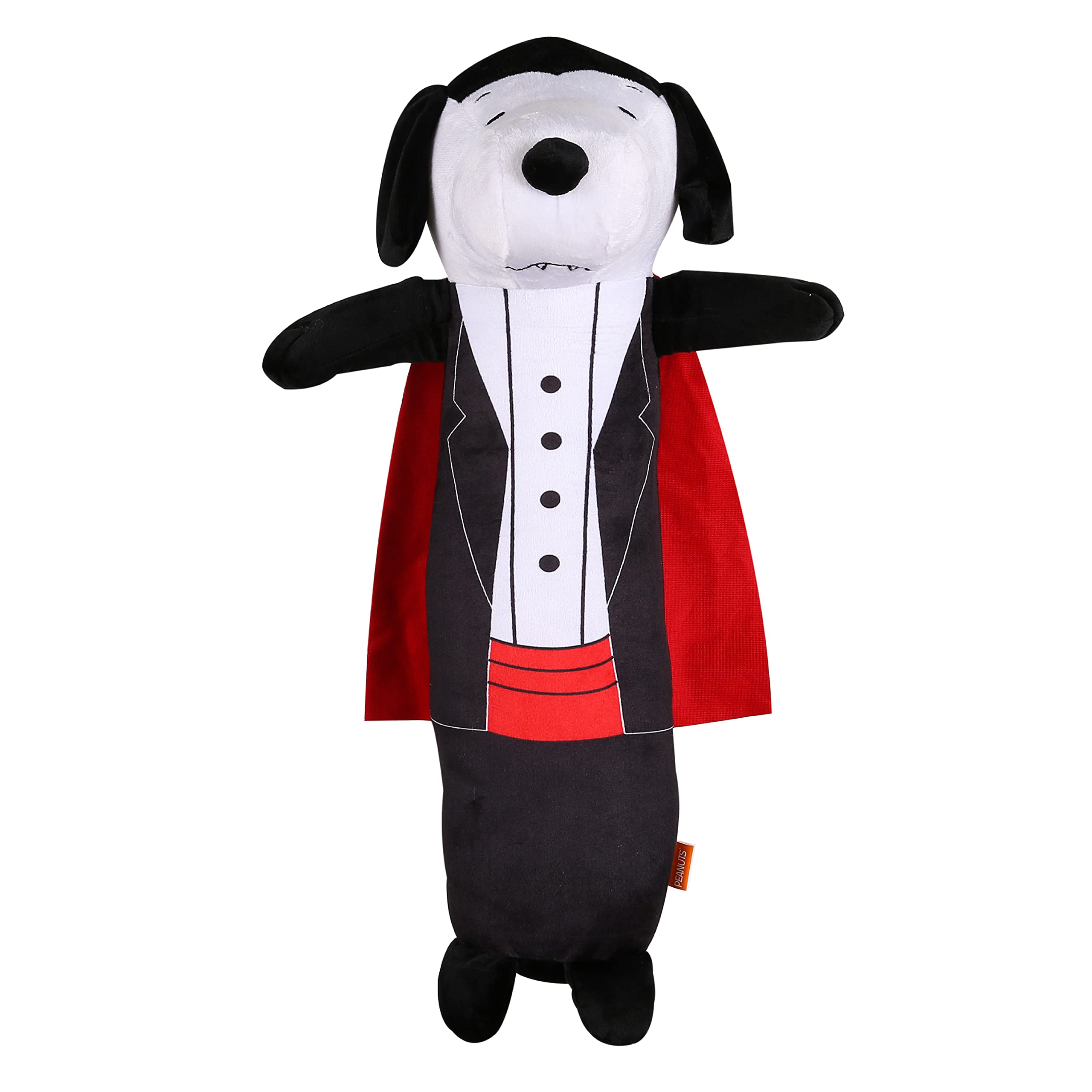Peanuts For Pets 24' Charlie Brown Halloween Snoopy Dracula Bobo Body Plush Figure Dog Toy With Squeaker | Snoopy Plush Dog Toys, Halloween Dog Toys | Squeaky Dog Toys - Stuffed Dog Toys For All Dogs