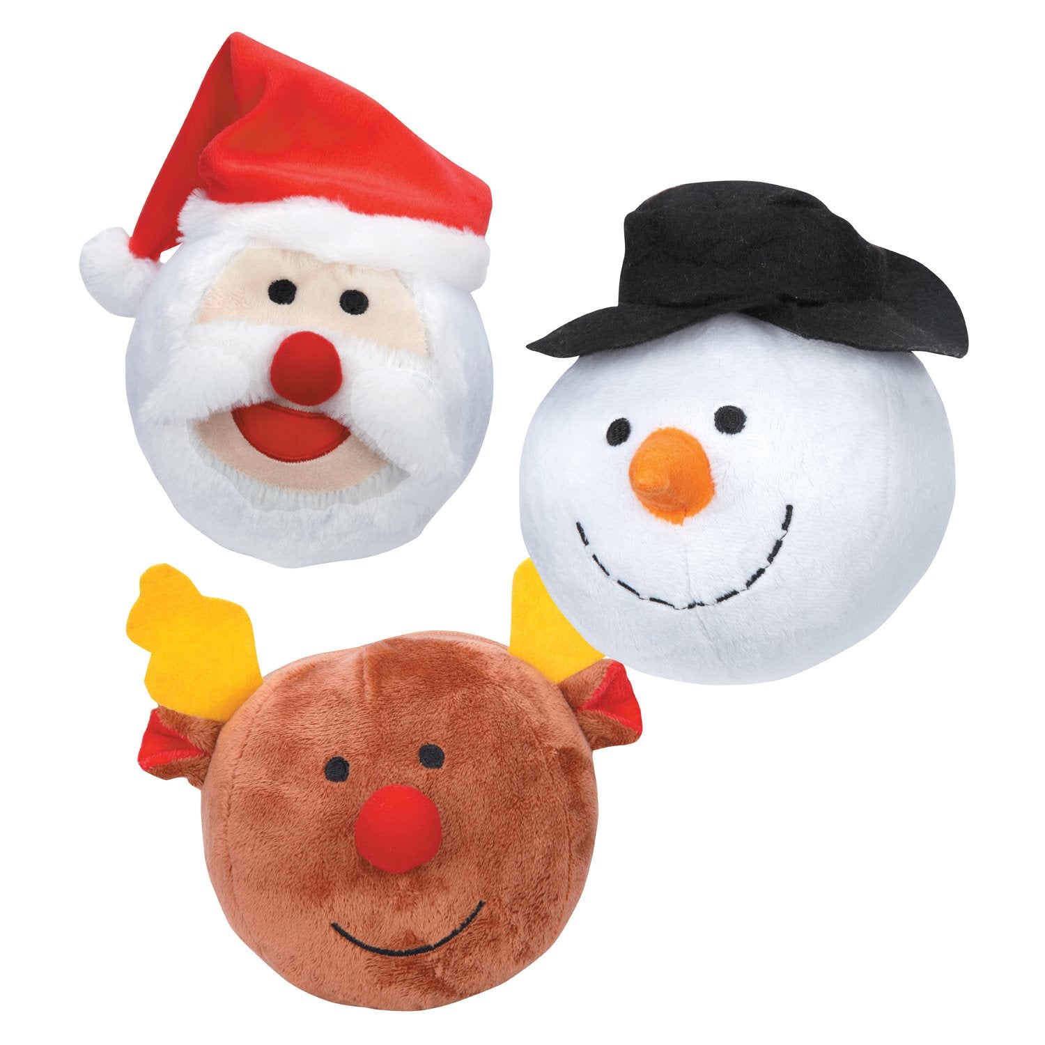 Grriggles Snowball Gang Dog Toys, 5' Reindeer