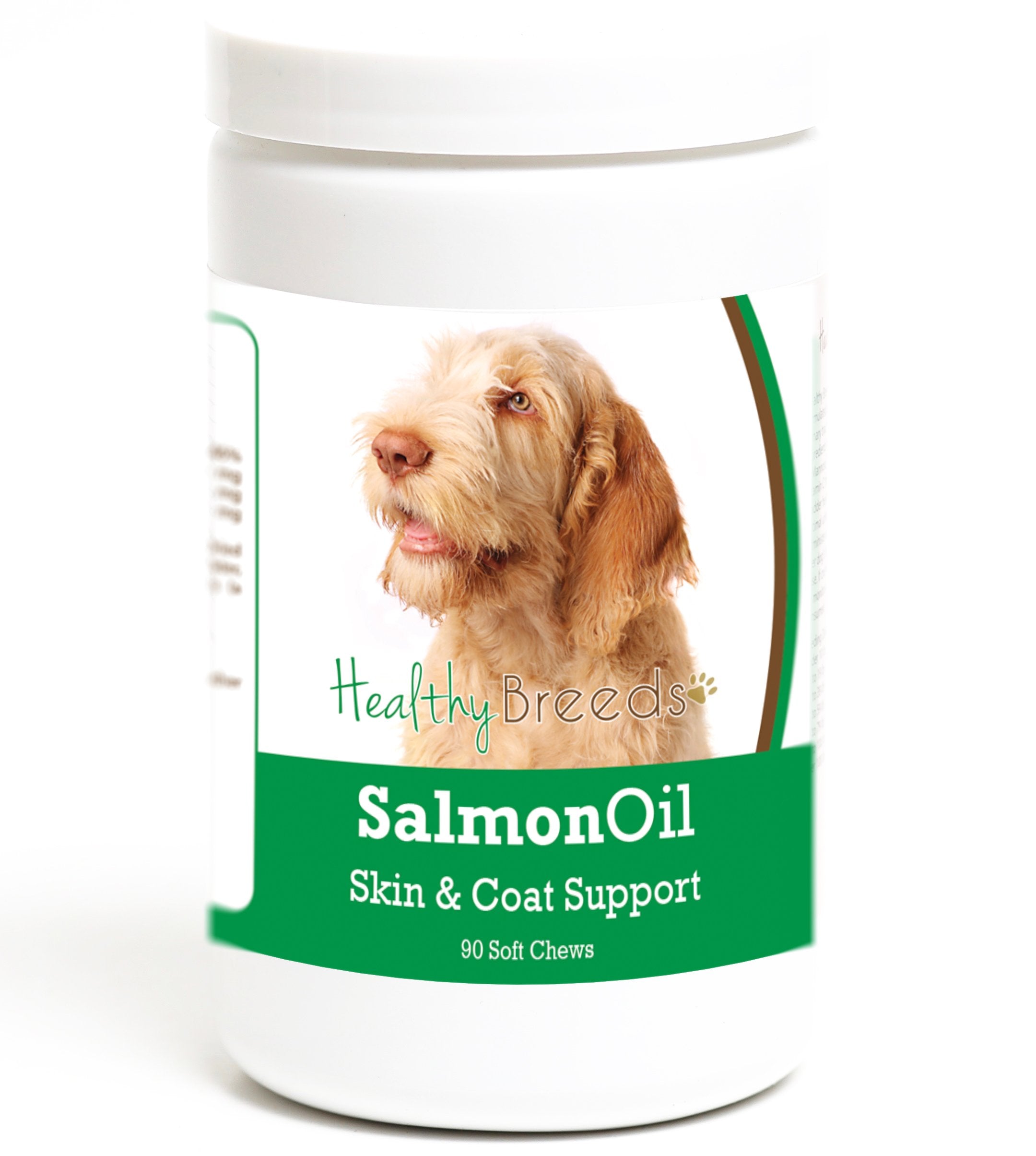 Healthy Breeds Spinoni Italiani Salmon Oil Soft Chews 90 Count