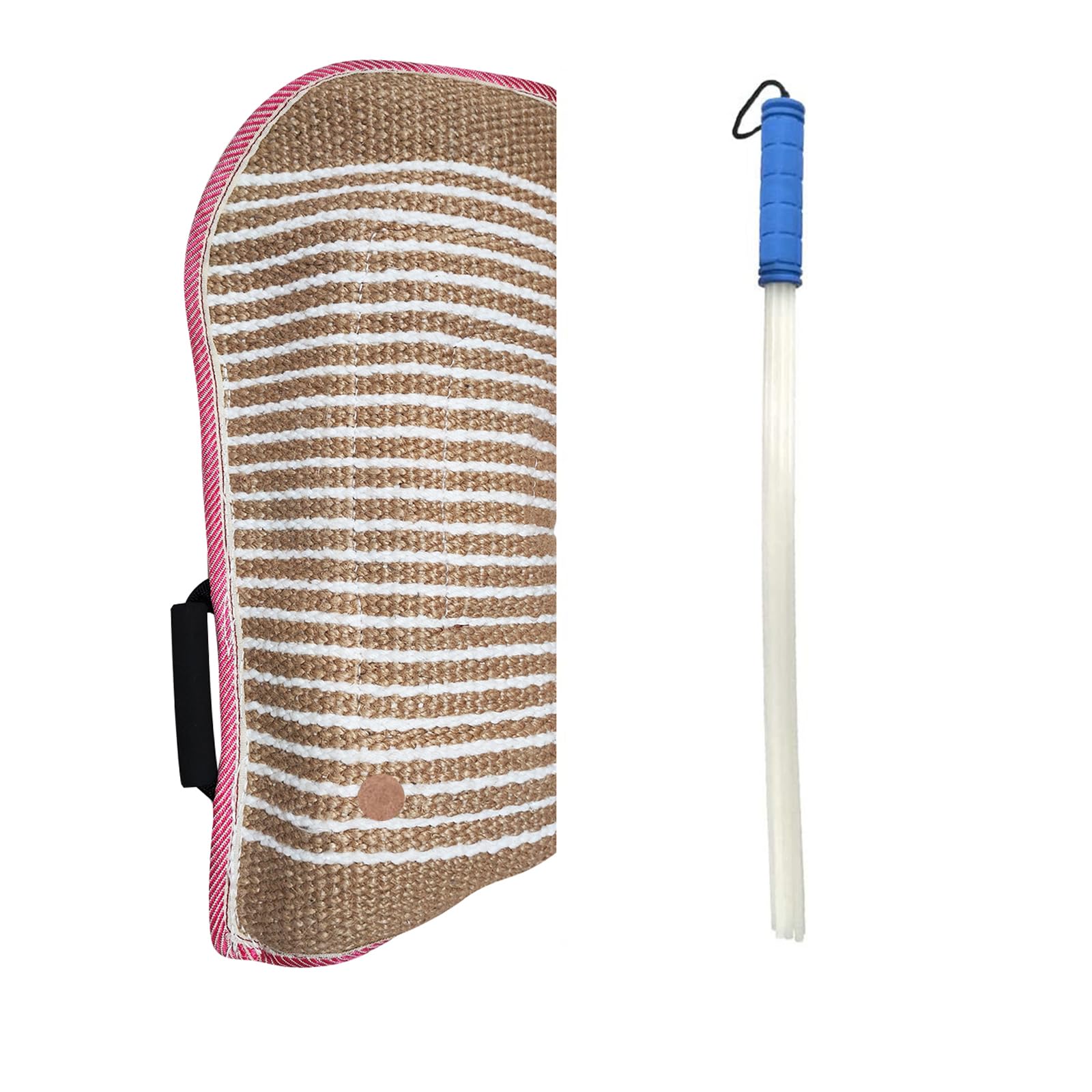 Dog Bite Training Set Professional Dog Bite Sleeve Arm With Whip Agitation Stick For Dogs Training Equipment Protection For Biti