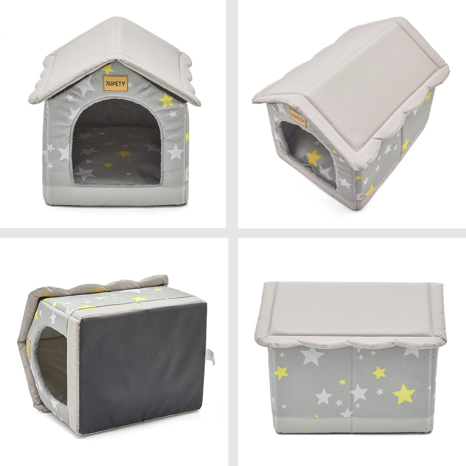 Jiupety Cozy Pet Bed House, Indoor/Outdoor Pet House, S Size For Cat And Small Dog, Warm Cave Sleeping Nest Bed For Cats And Dog