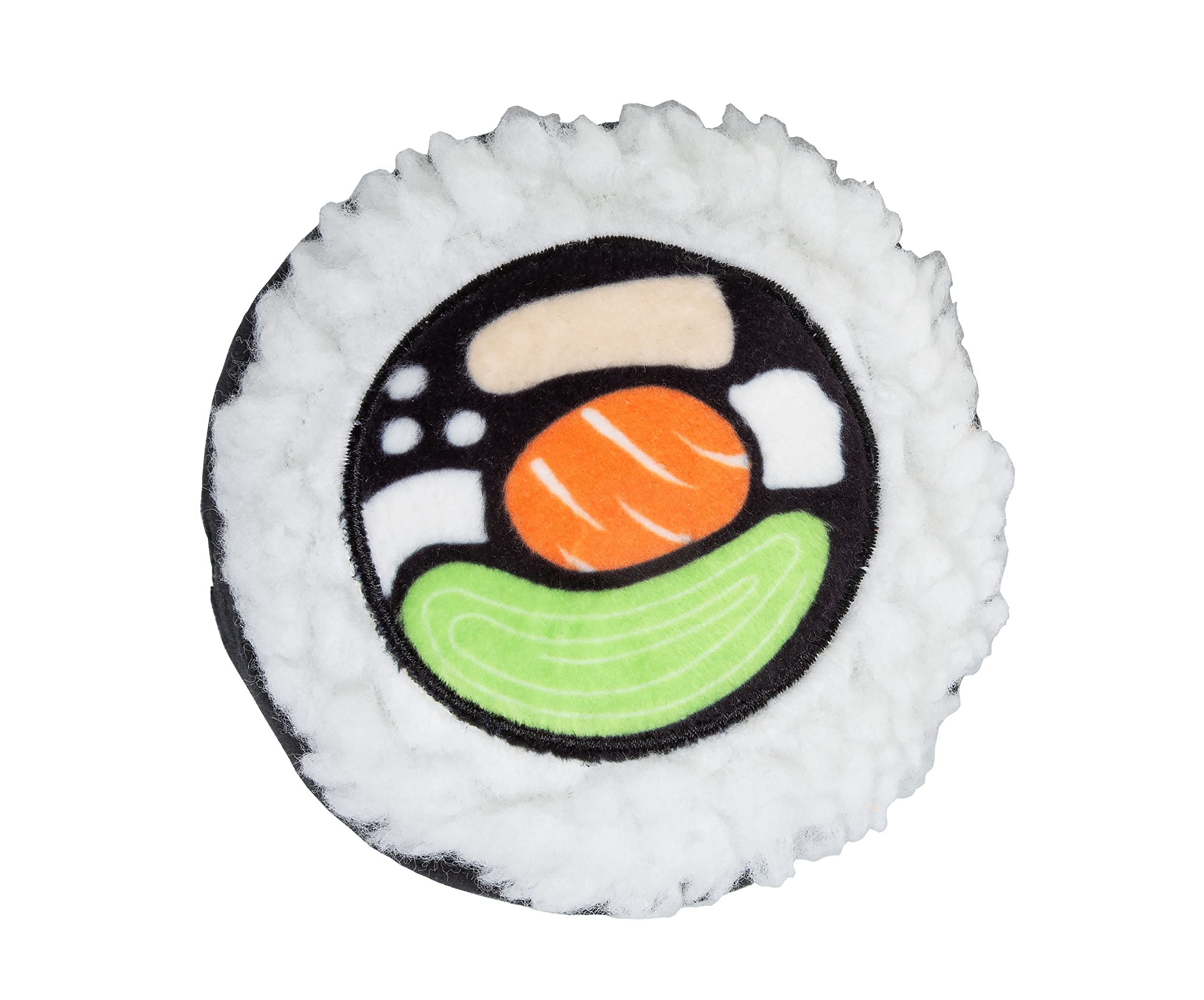 Pearhead Sushi Plush Toys, Durable Squeaky Dog Toy Set, Gifts For Pet Owners, Soft Chew Toys, Pet Owner Must Have Dog Accessory, Set Of 3