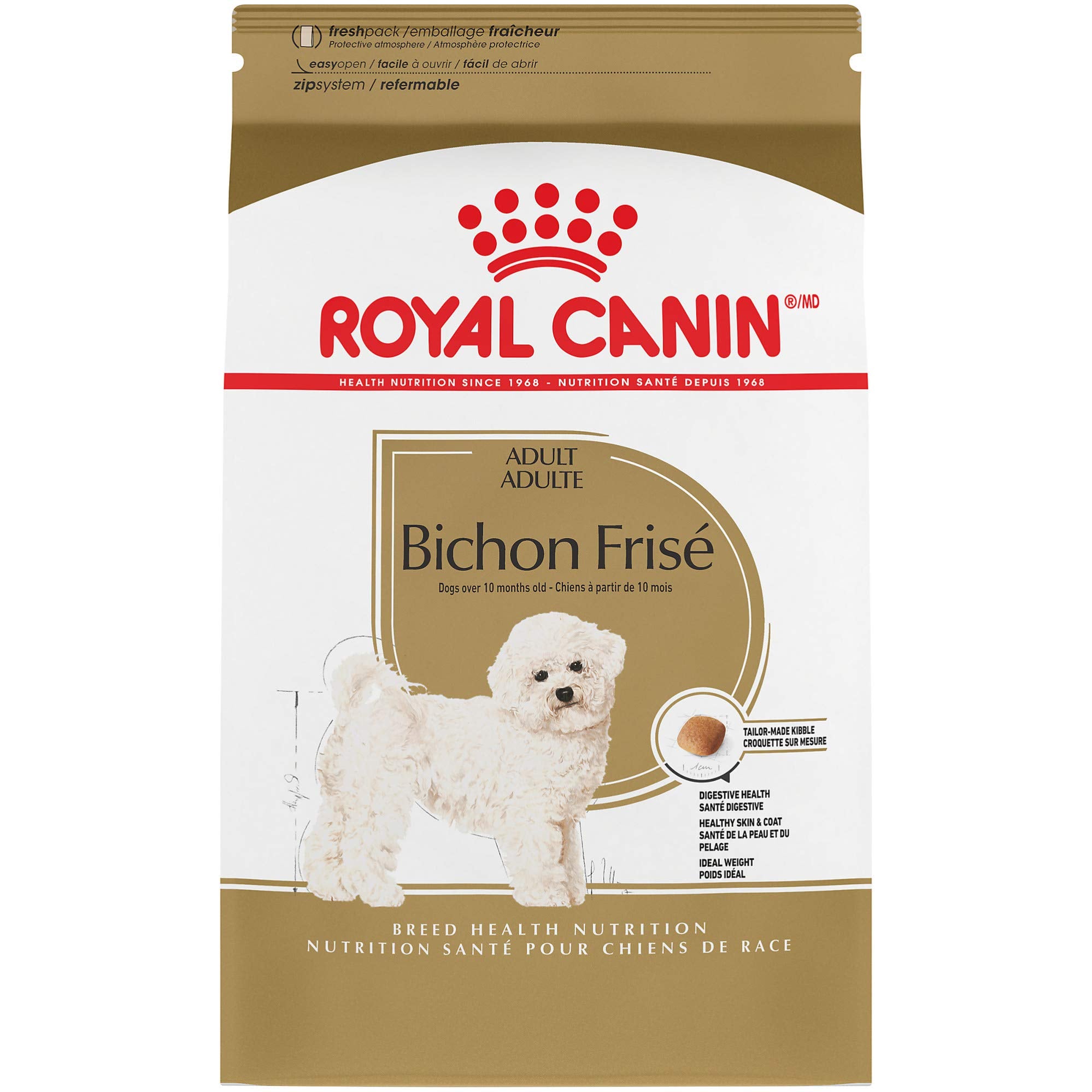 Royal Canin Bichon Frise Adult Dry Dog Food, 3 lb bag