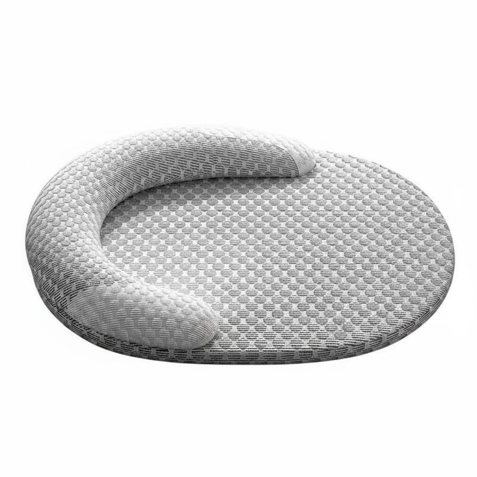 Merishopp Breathable Cooling Pet Bed Mat Woven Texture Pet Cooling Mat Raised Rim Cushion Pad Cushioned, XXL 6090cm | Pet Suppl