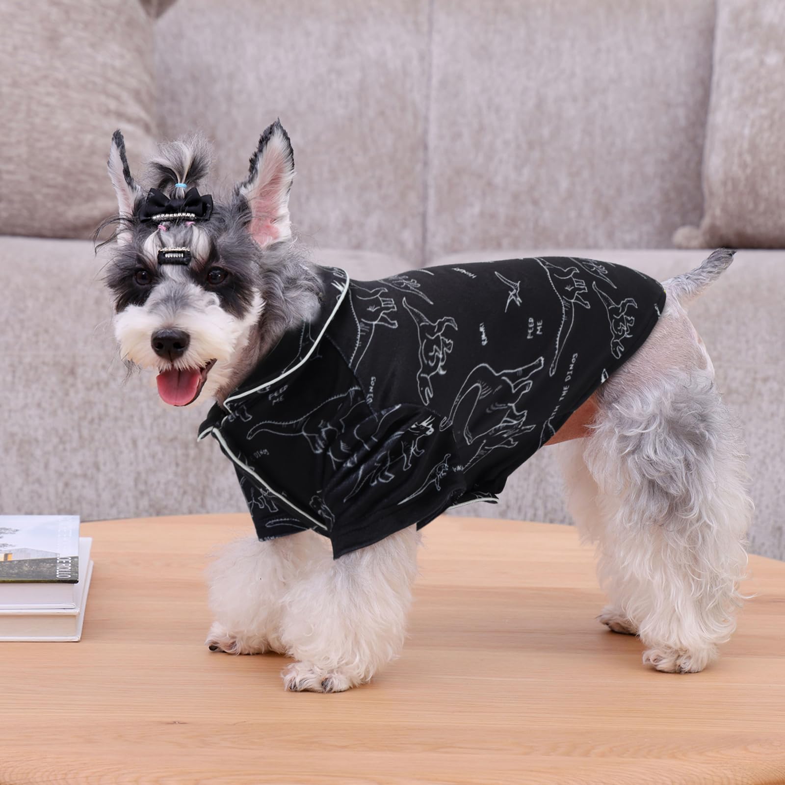 Cutebone Two-Leg Spandex Crystal Velvet Pet Pajamas - Soft, Cozy, And Stretchy Sleepwear For Dogs And Cats Ltp08M