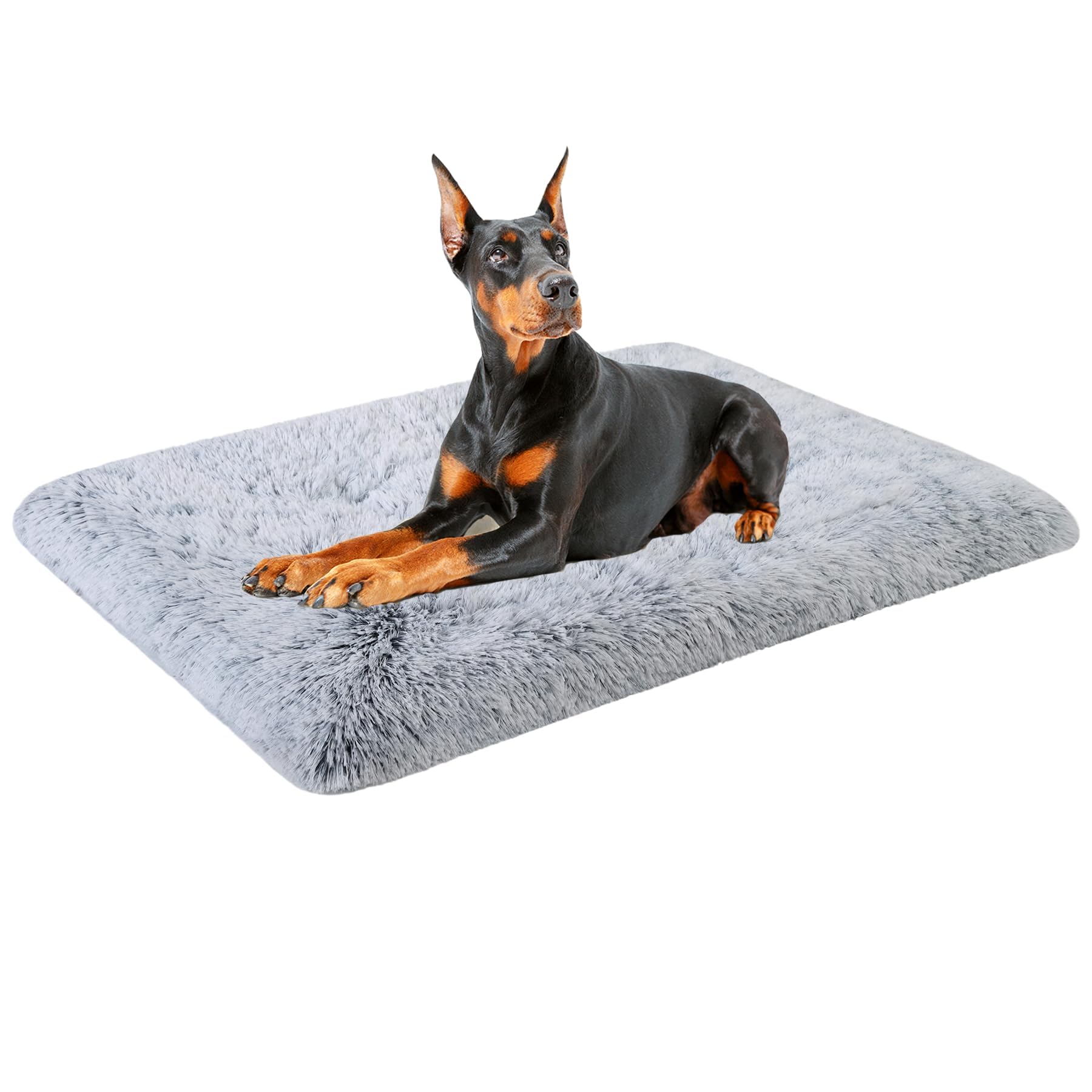 Wayimpress Xxl Dog Bed Crate Pad Mat For Dog Cages Washable Dog Bed For Extra Large Size Dog Soft Kennel Pad Anti-Slip Pet Bed,4