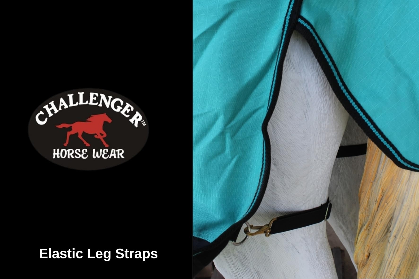 Challenger 78' 1200D Turnout Waterproof Rain Horse Sheet Light Winter Blanket 367Lg