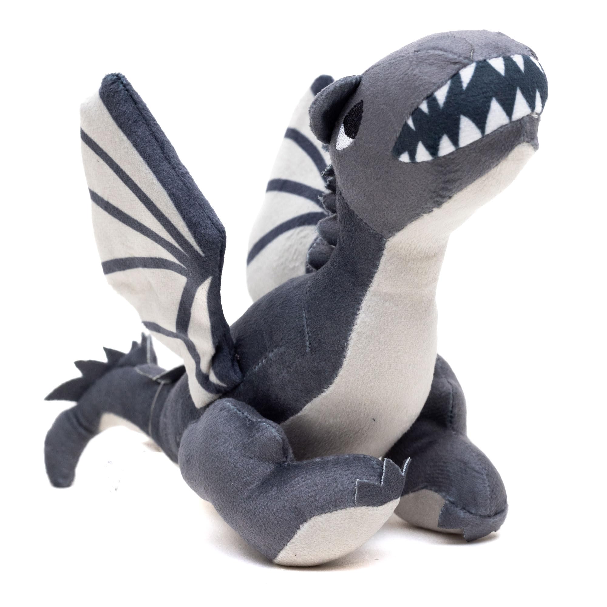 Buckle-Down The Lord of The Rings Squeaky Plush Dog Toy for Large, Medium & Small Dogs, Smaug Dragon Full Body Pose, 4.5 x 11