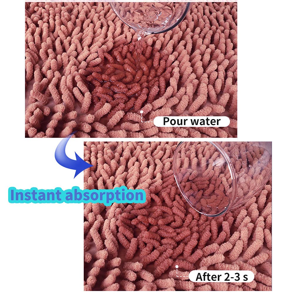 Oncpcare 2Pcs Guinea Pig Cage Liners - Washable Guinea Pig Bed Pads, Reusable & Anti Slip Guinea Pig Bedding Fast Absorbent Pee