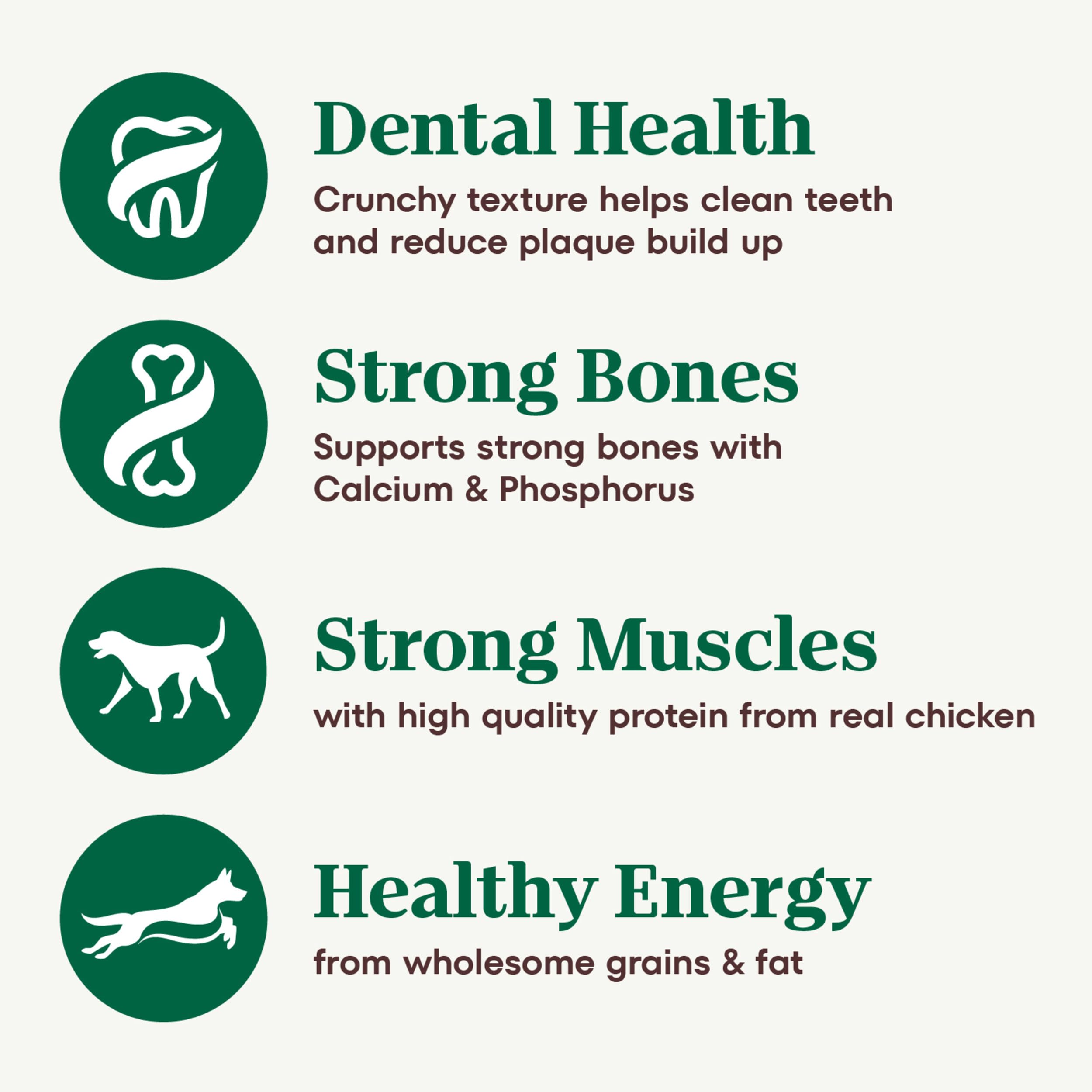 Nutro Natural Choice Small Bites Adult Dry Dog Food, Chicken and Brown Rice Recipe, 30 lbs.