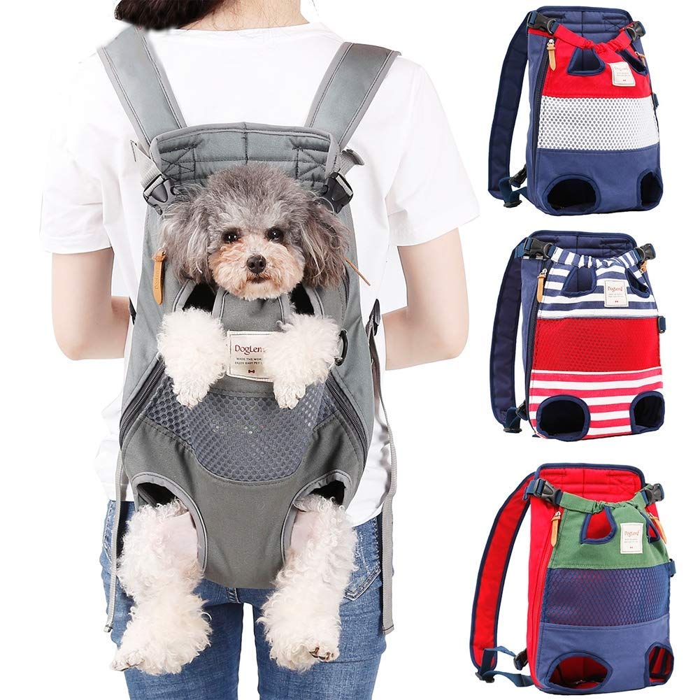 Dog Carrier Backpack - Legs Out Front - Facing Pet Carrier Backpack for Small Medium Large Dogs, Airline Approved Handsa - Canva