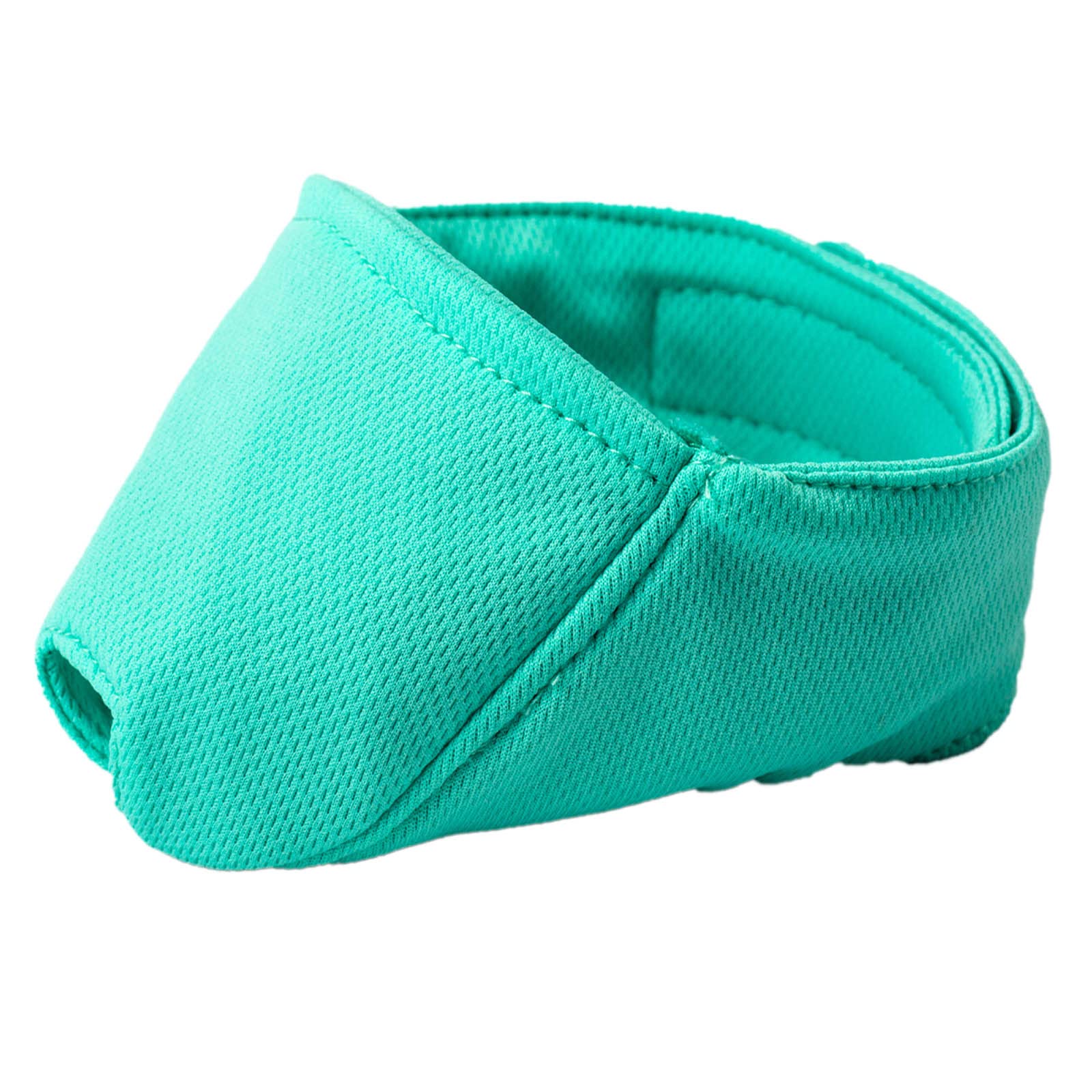 Wintchuk Cat Muzzle With Breathable Mesh, Cat Mouth Guard Muzzle For Prevent Biting Chewing Grooming,Anti Scratch (M,Green)