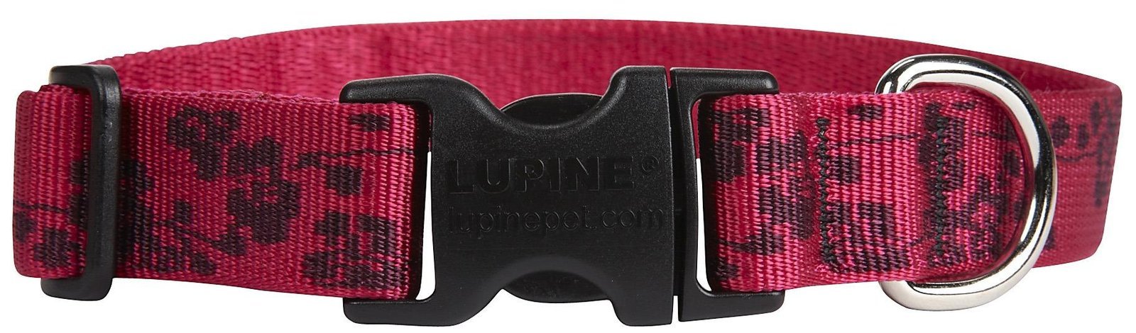 Lupinepet 20252 Originals 1' Plum Blossom 12-20' Adjustable Collar For Medium And Larger Dogs