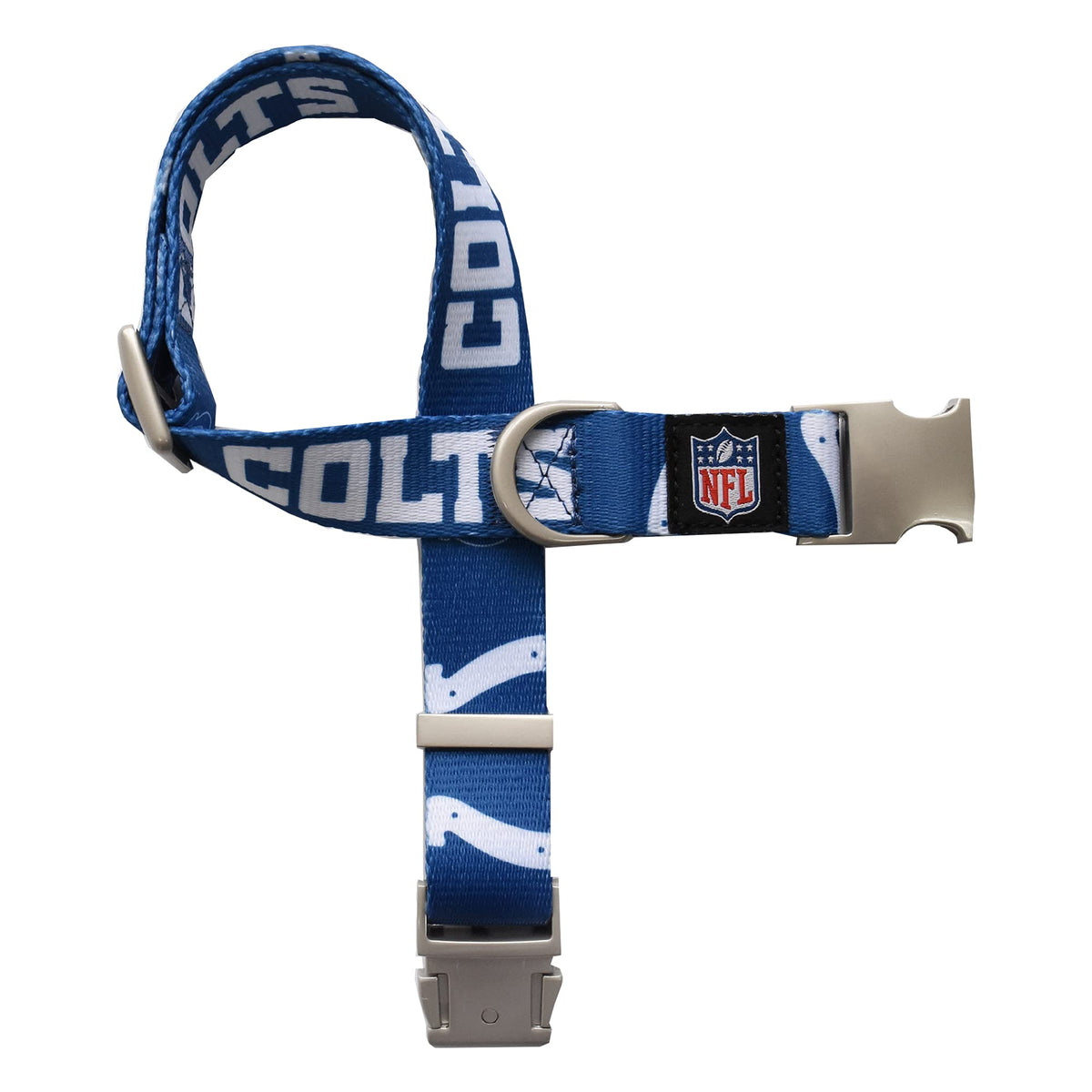 Littlearth Unisex-Adult Nfl Indianapolis Colts Premium Pet Collar, Team Color, Large