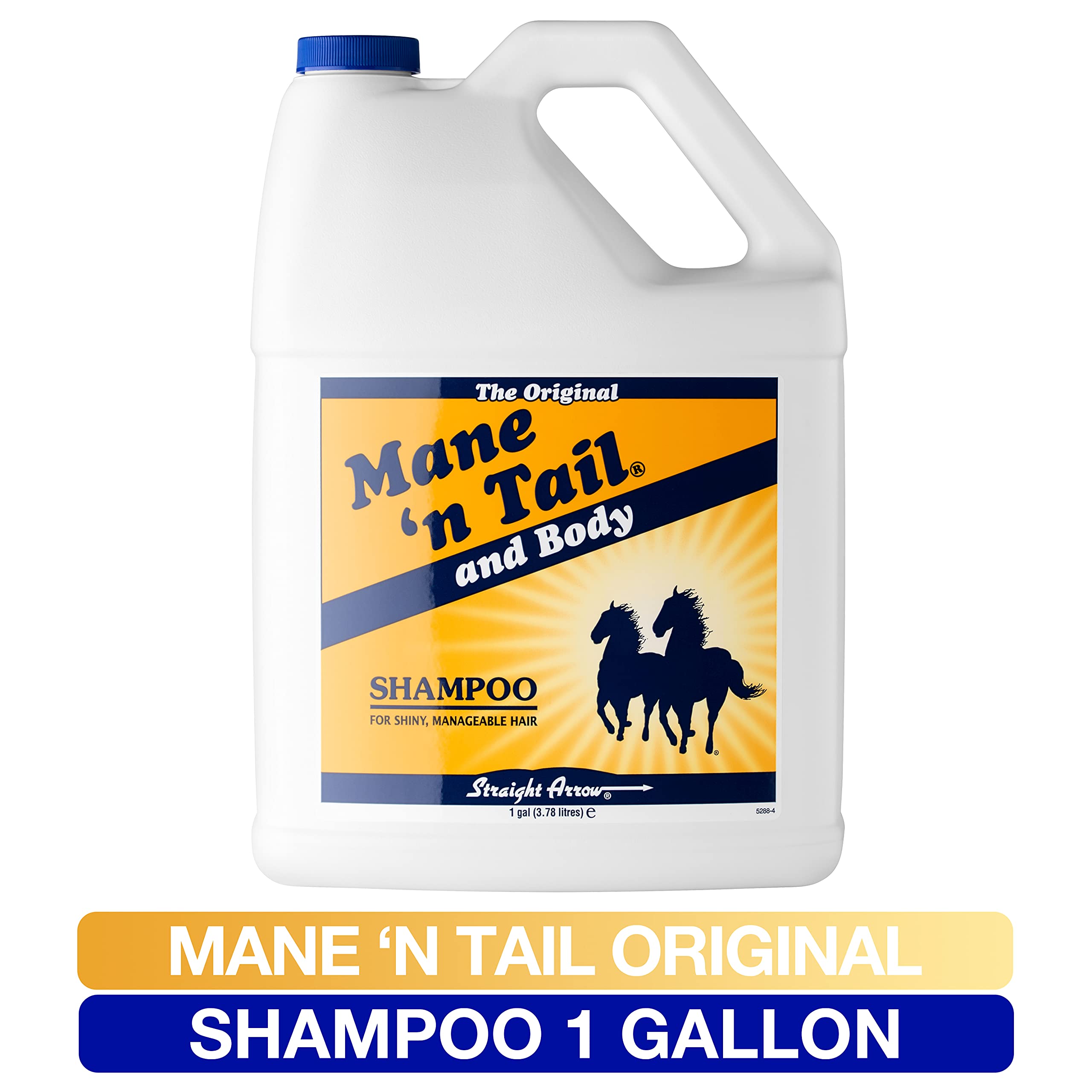 Mane n Tail Original Shampoo for Horses & Humans, for A Down to The Skin Clean (1 Gallon)