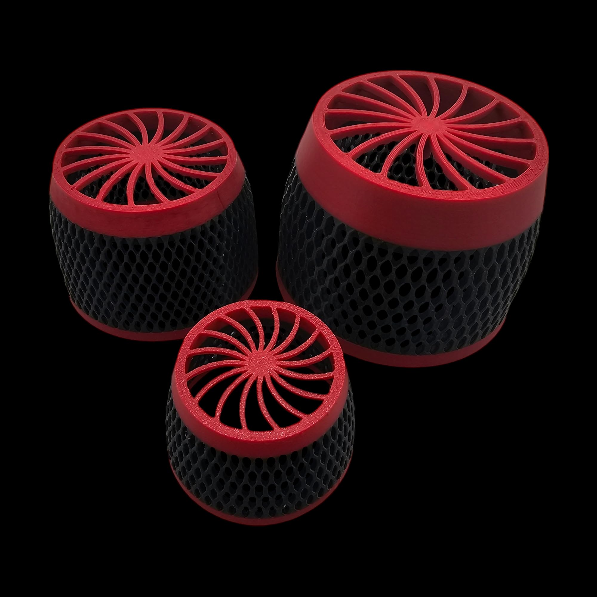 Anemone Guard Nem Guard Direct Replacment For Ecotech Marine Vortech Mp10 & Mp40 & Mp60 (Mp60, Red-Black-Red (Tri-Color))