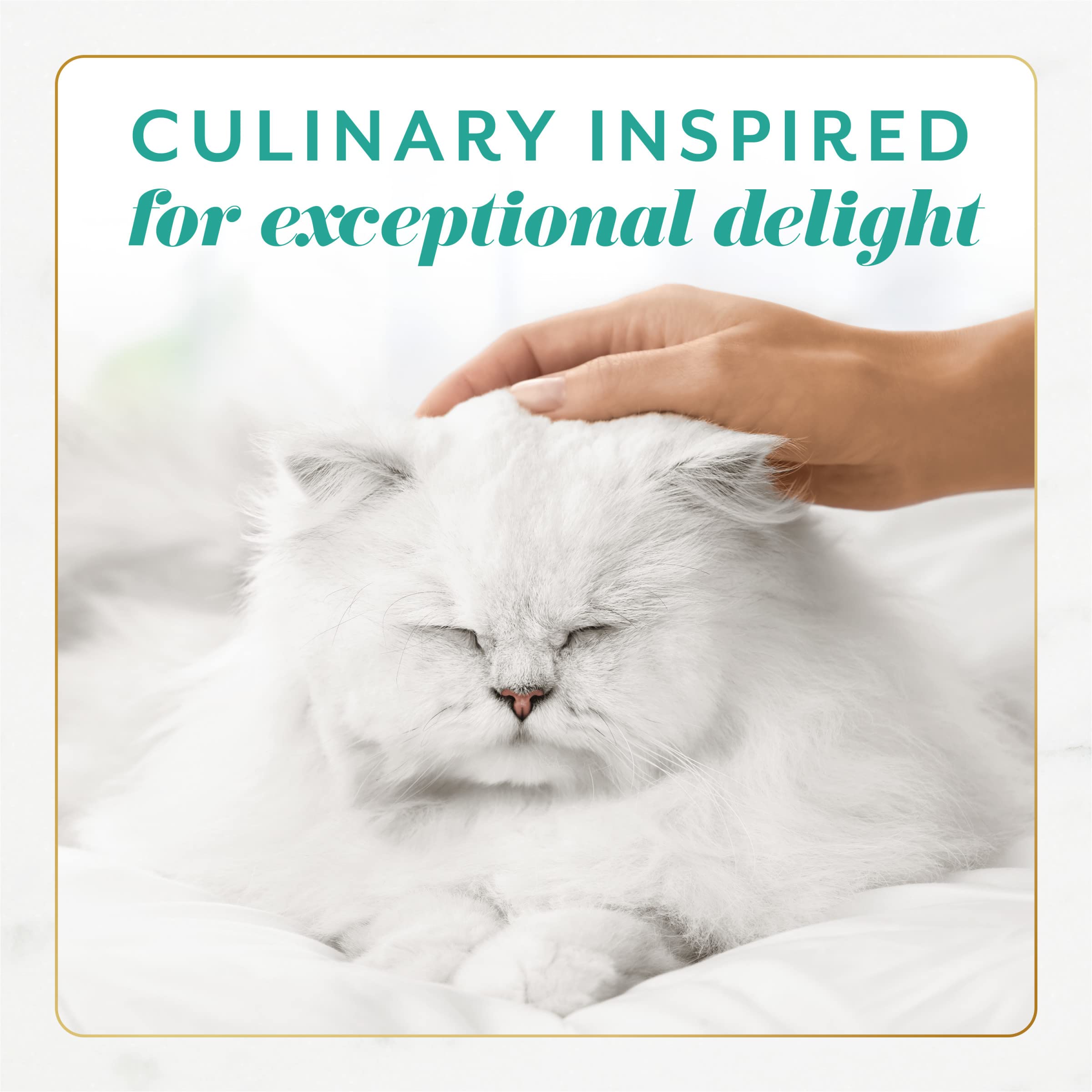 Fancy Feast Gems Pate Cat Food Mousse With Tuna and a Halo of Savory Gravy Cat Food - (Pack of 8) 4 oz. Boxes