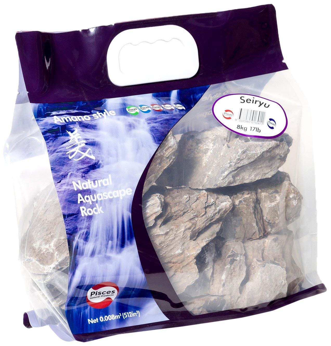 Pisces 15lb Seiryu Rock for Aquascaping, Aquariums, Terrariums, Vivariums