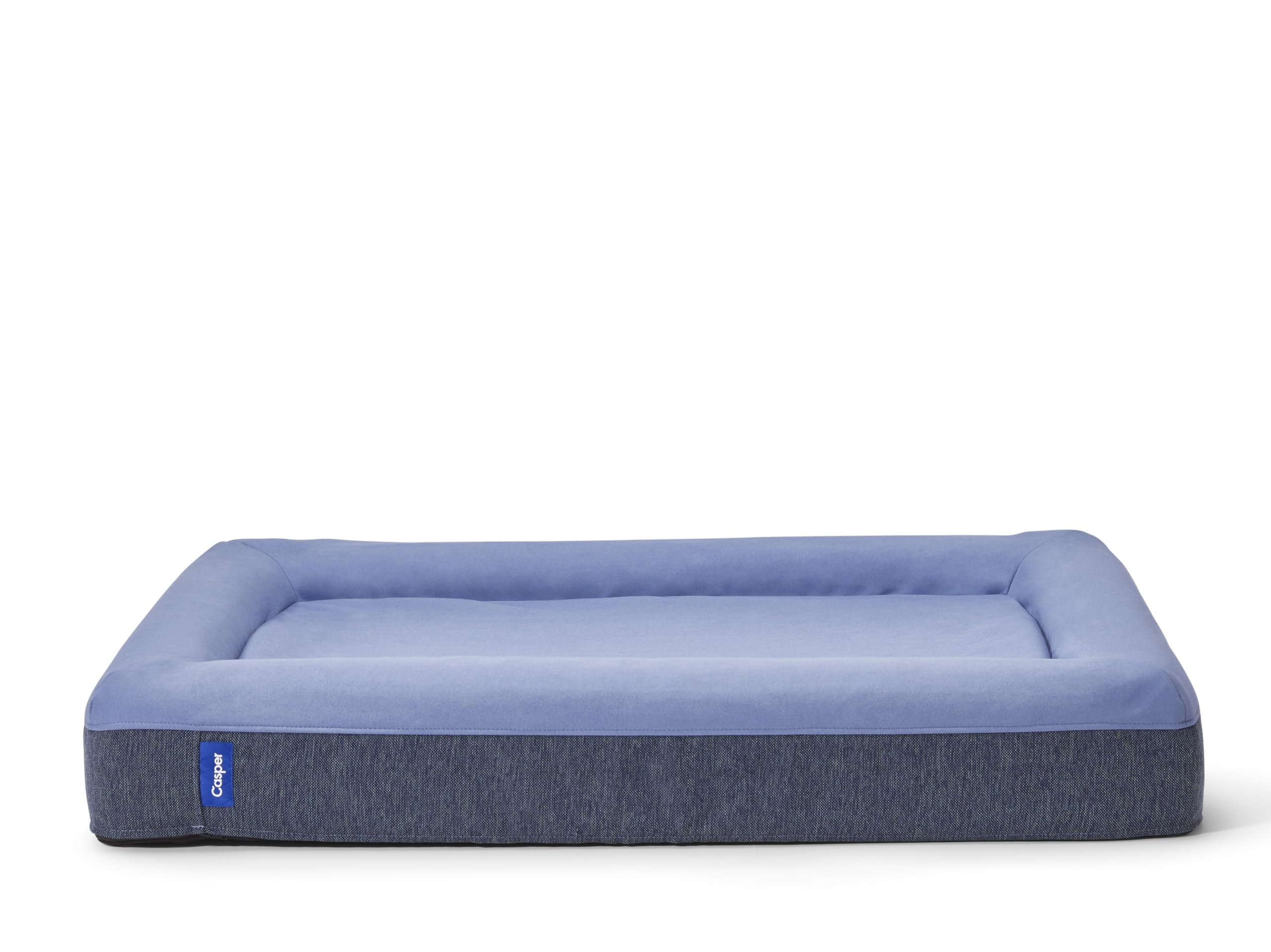 Casper Dog Bed, Plush Memory Foam, Medium, Blue
