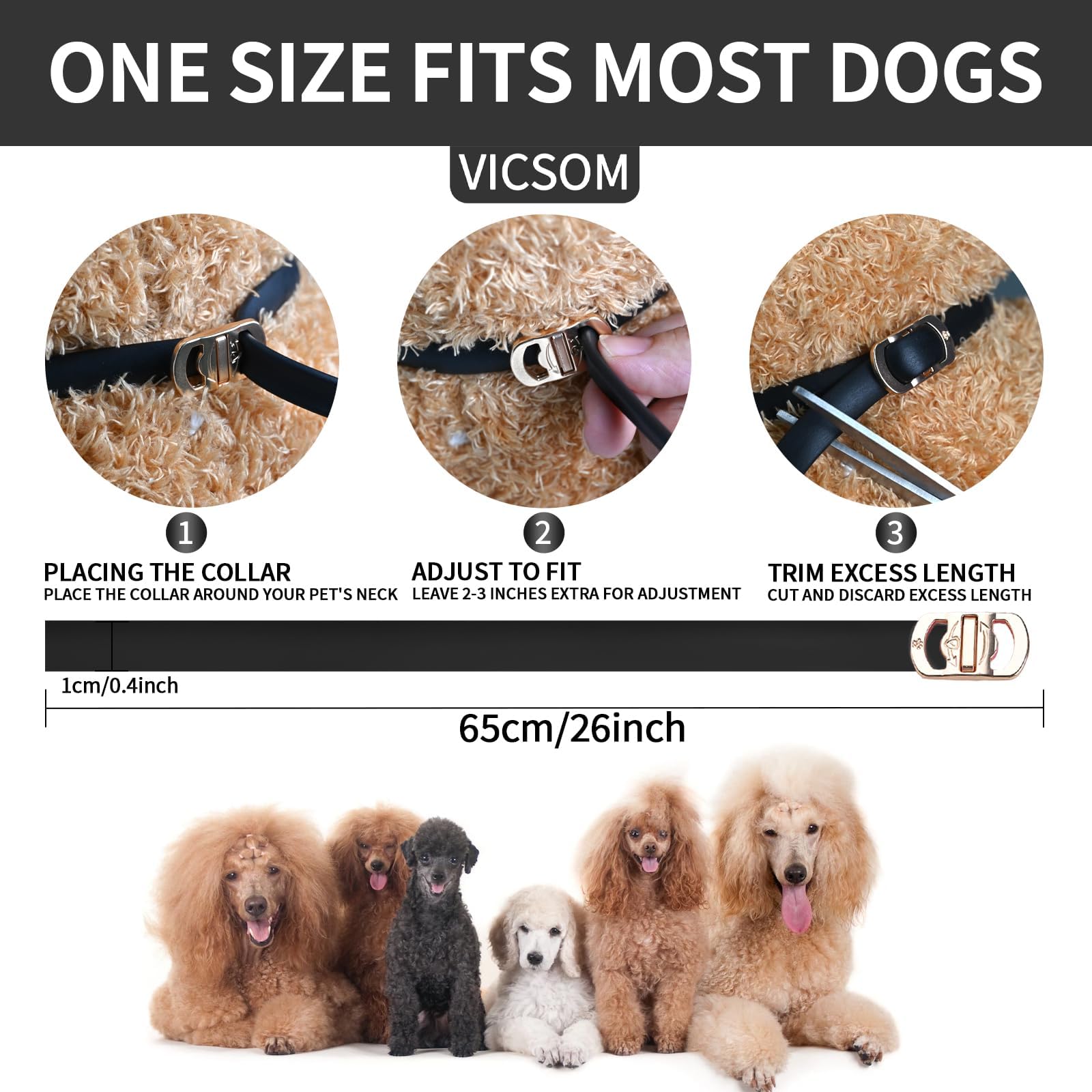 4 Pack Flea Collar For Dogs, Dog Flea And Tick Collar 32 Months Flea And Tick Treatment For Dog, Waterproof Adjustable Dog Flea