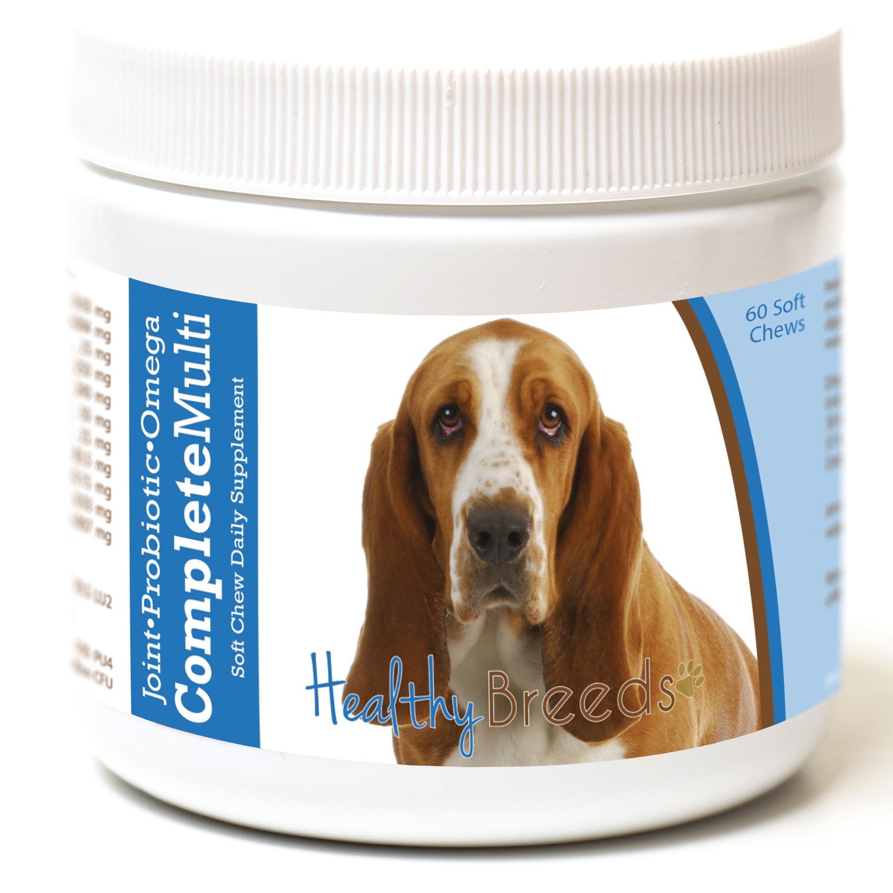 Healthy Breeds Basset Hound All in One Multivitamin Soft Chew 60 Count