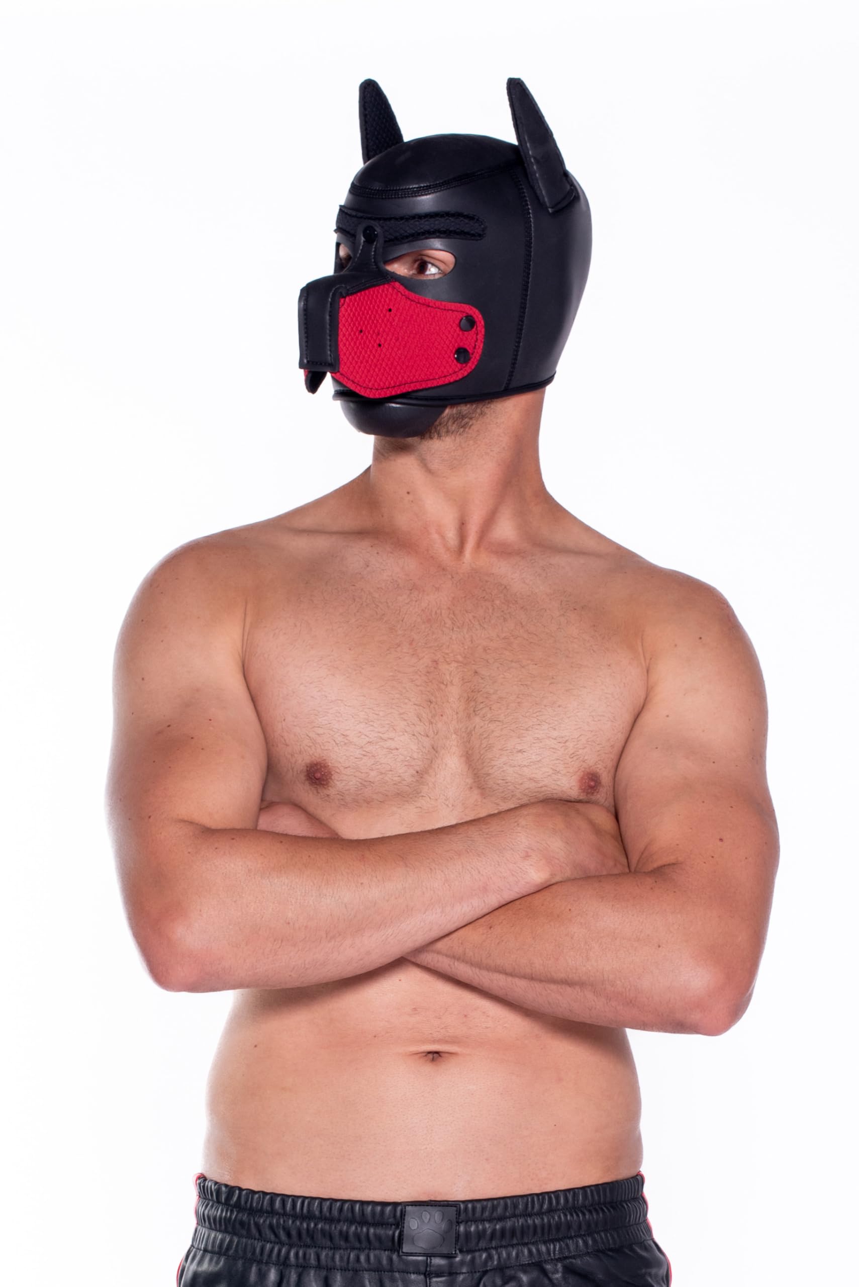 Prowler Red Neoprene Puppy Hood