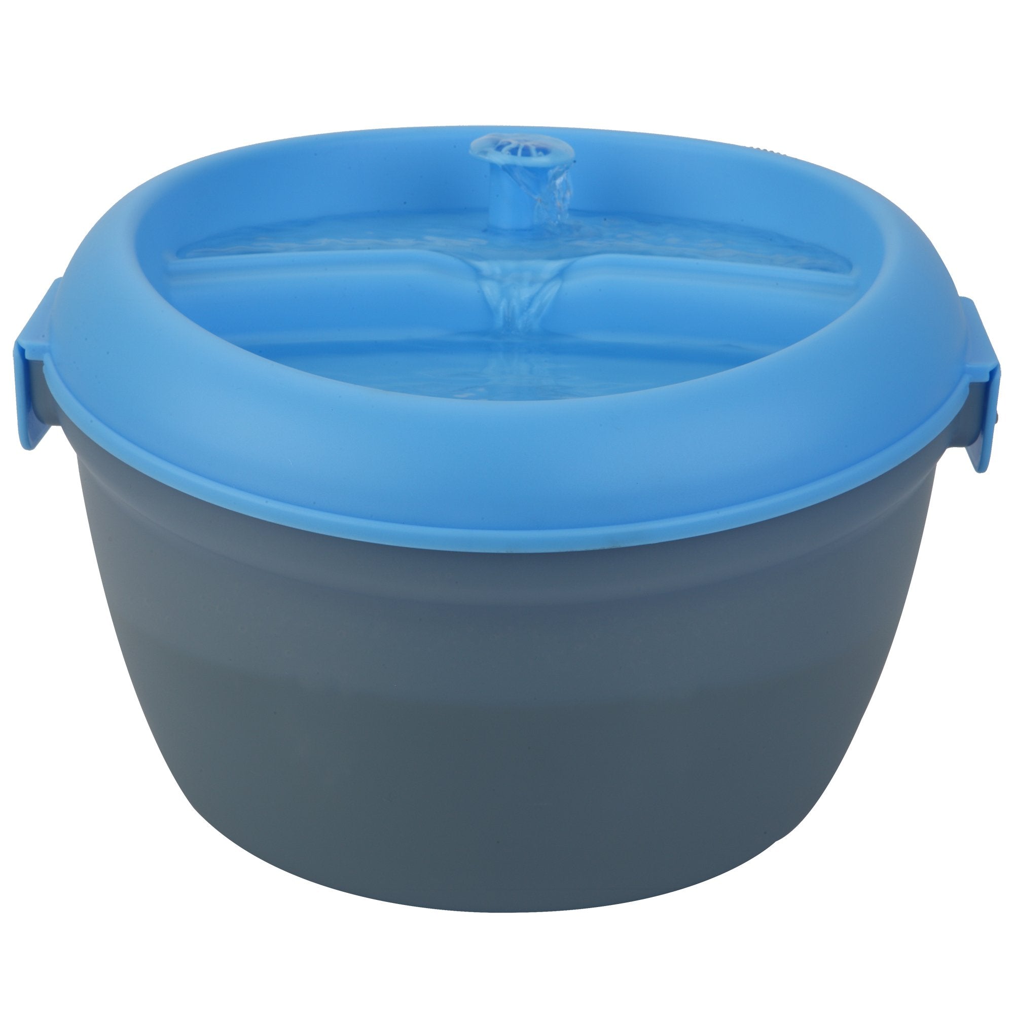 CoolerDog Dog Water Fountain - 6L Ultra Quiet Filtered Pet Fountain, Grey, Model CDHPF-6L, Encourages Hydration