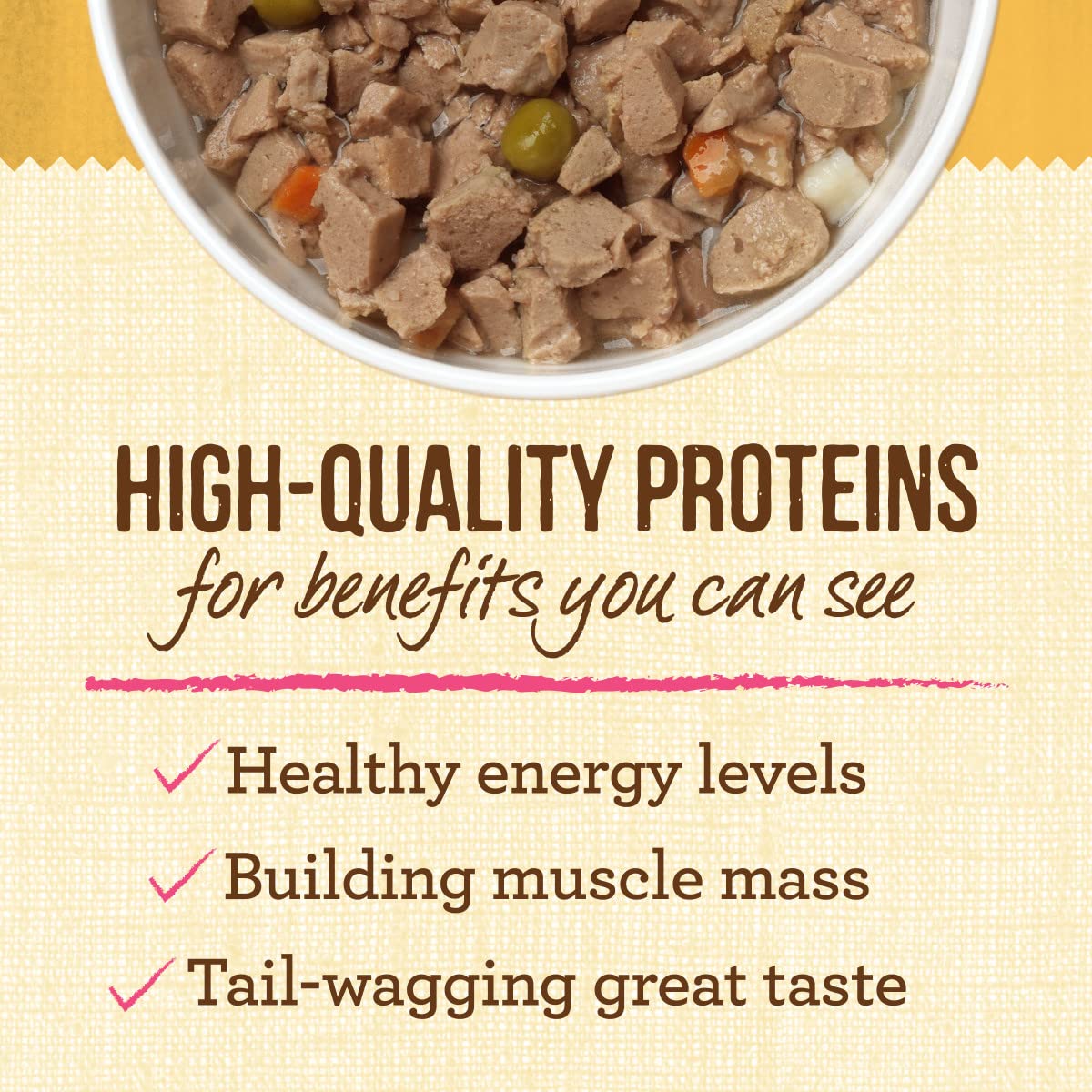 Merrick Lil Plates Grain Free And Gluten Free Natural Wet Dog Food For Small Dogs, Soft Petite Pot Pie Recipe - (Pack of 12) 3.5
