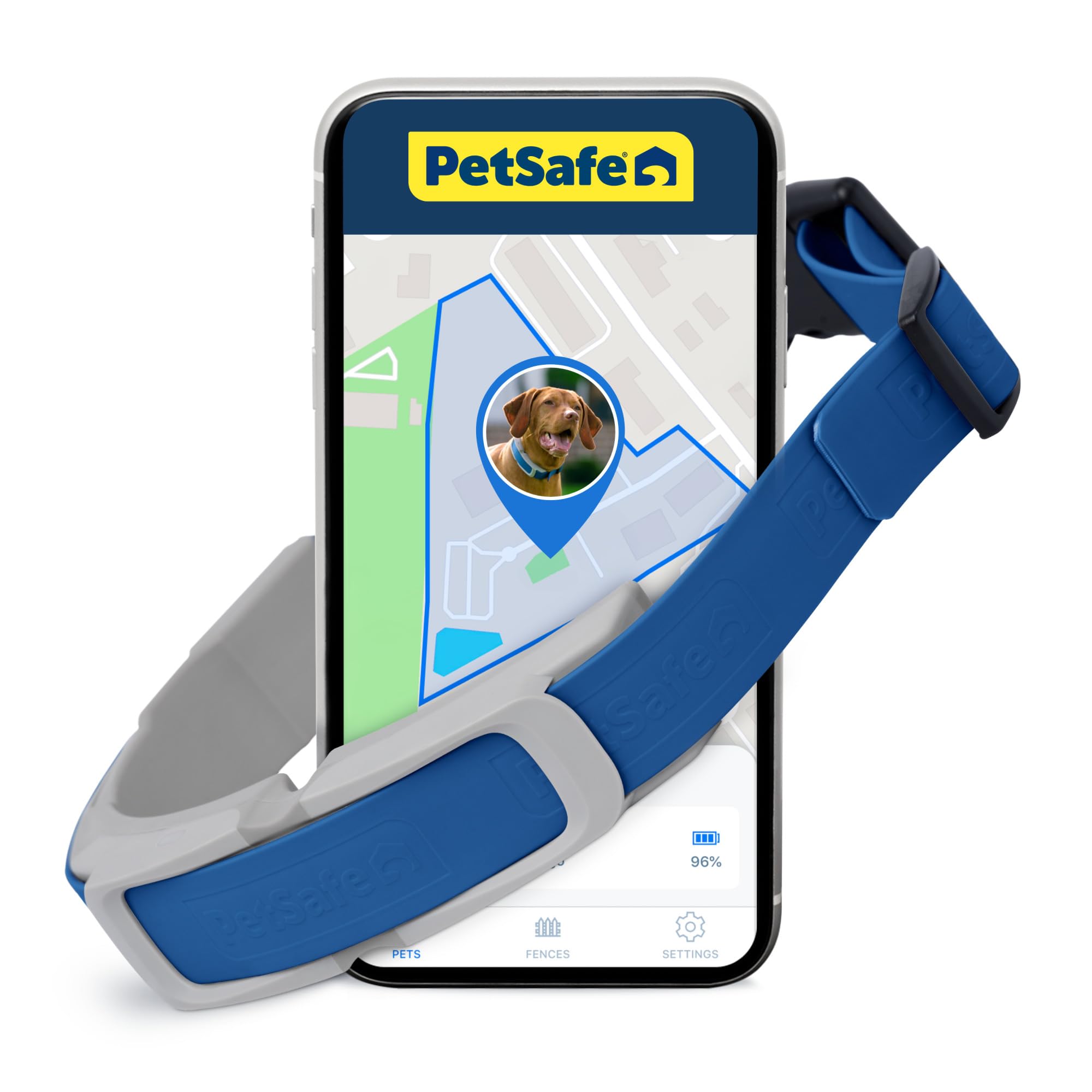 Petsafe Guardian Gps + Tracking Dog Fence Collar Pet Safe Gps Dog Collar Fence System, With App Waterproof Rechargeable Collar, 
