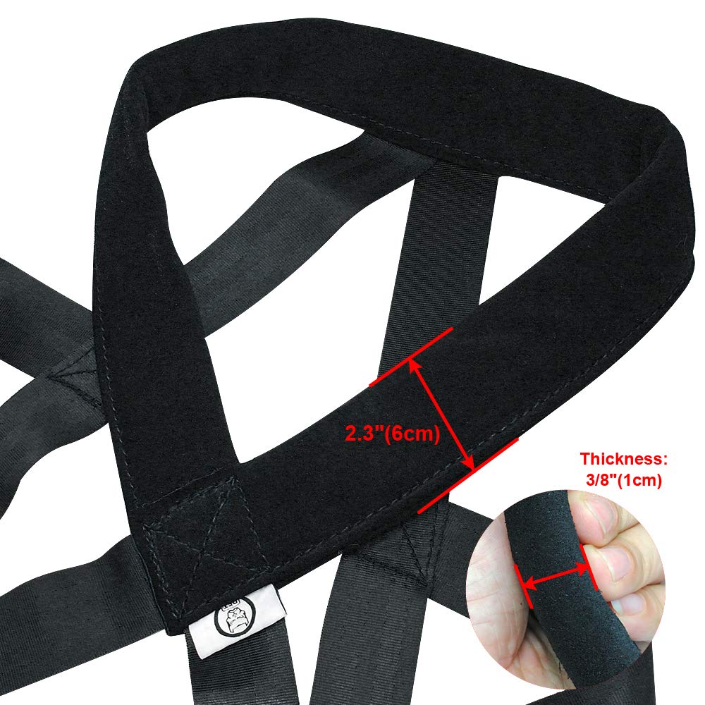 PET ARTIST Dog Sled Weight Pulling Training Harnesses for Large Work Dogs Behaviors Training, Dog Pulling Sledding Harnesses for