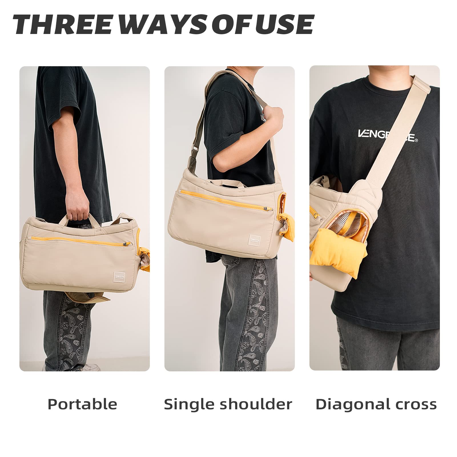 Onecute Soft And Comfortable Pet Carrier And Business Backpack With Strong Support - Ideal For Business, Travel, And Outings Wit