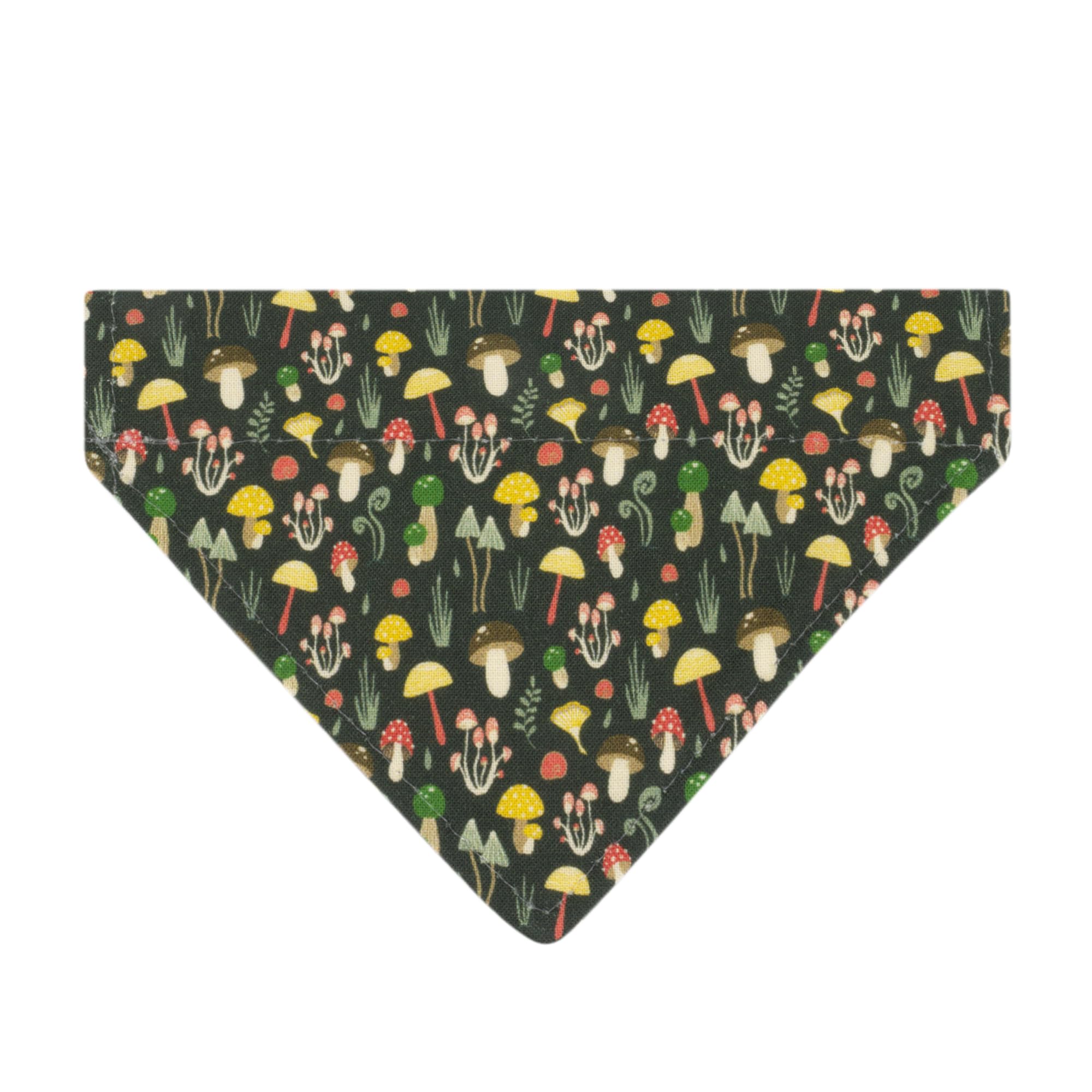 Ultra Joys Cat Collar With Bells - Breakaway Cat Collar Kitten & Adult - Bandana Mushroom Large