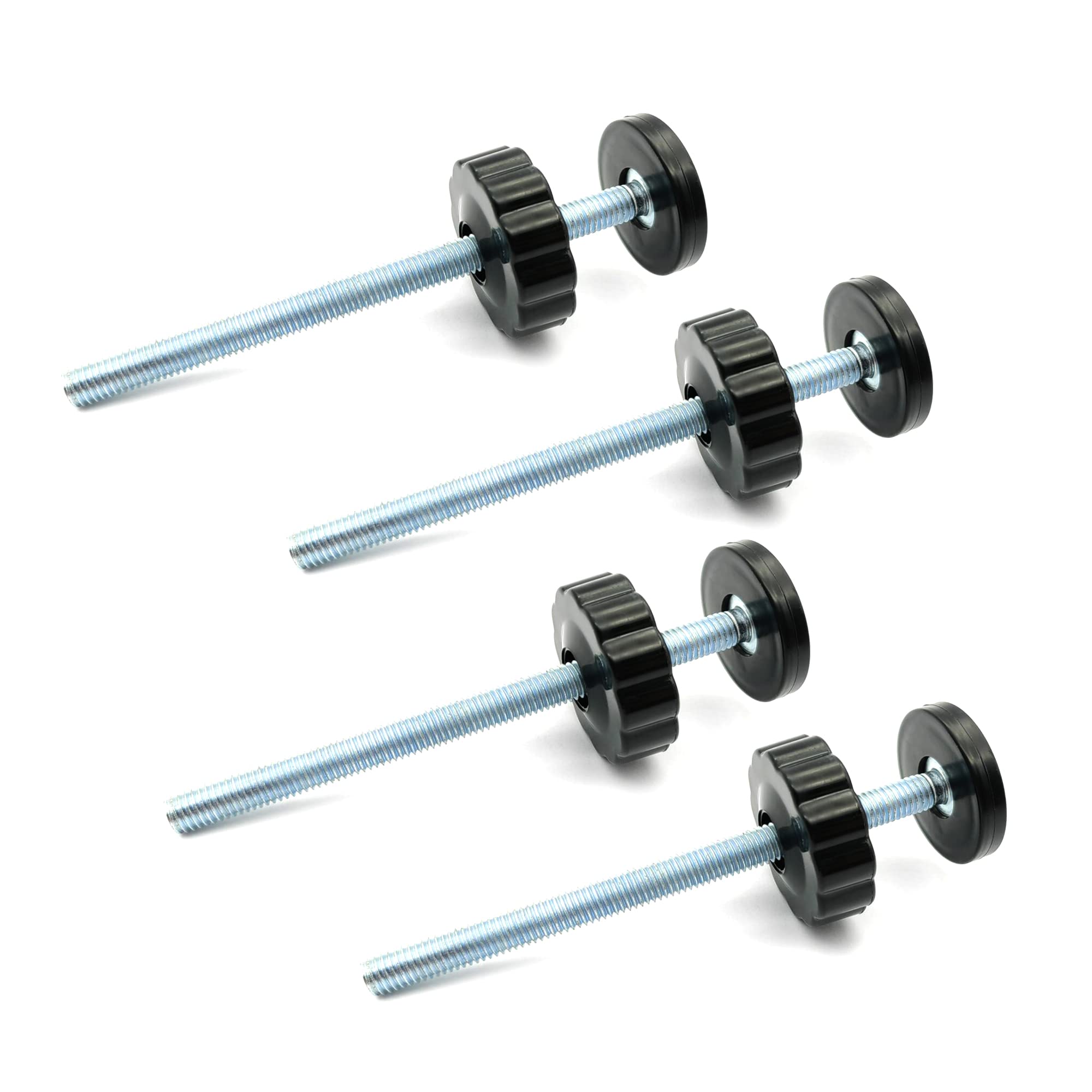 4 Pack 8MM Baby Gate Threaded Spindle Rod - 8CM short for Safety Pressure Gates