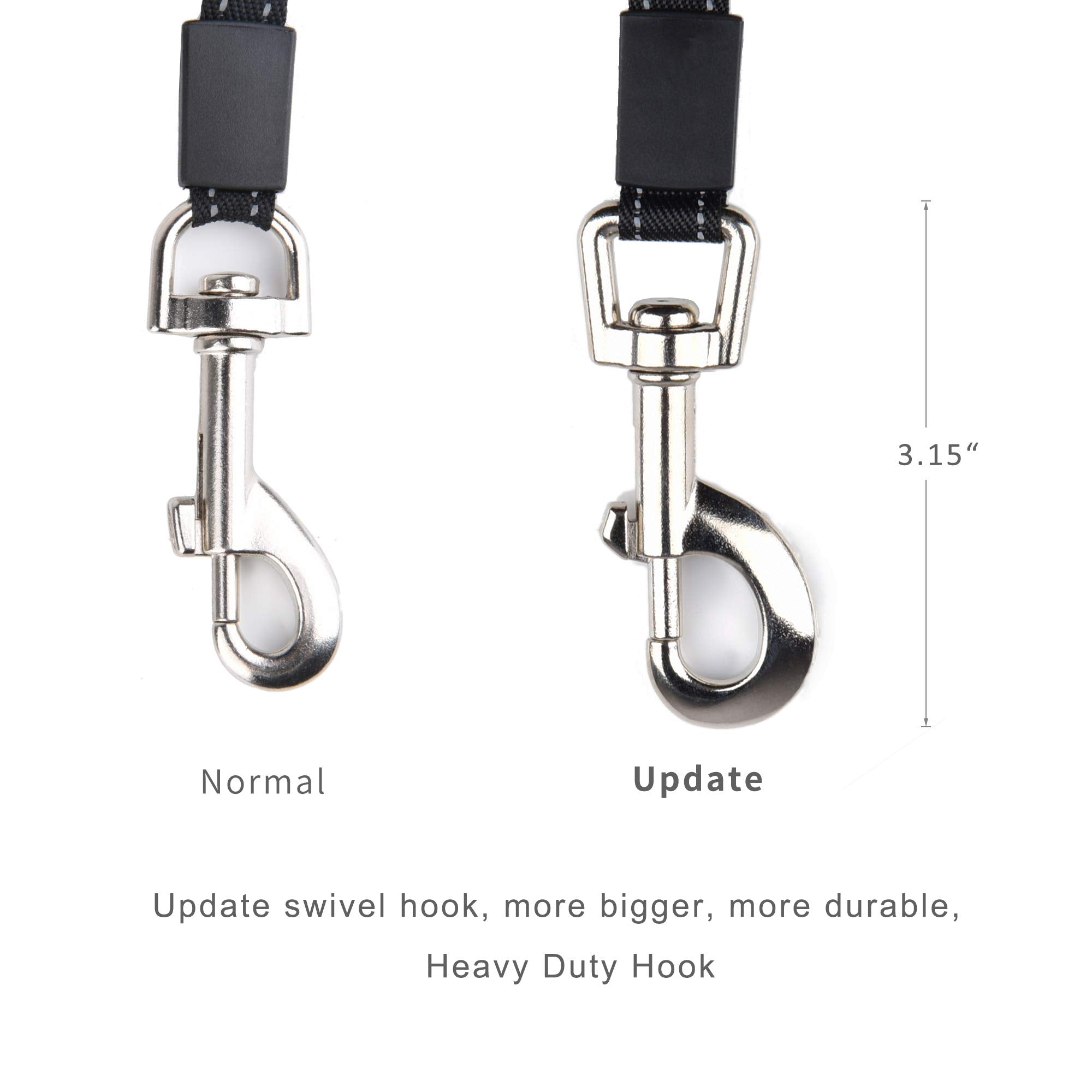 Fida Retractable Dog Leash, 16Ft Heavy Duty Pet Walking Leash For Medium/Large Dog Up To 110 Lbs, Tangle Free. One-Hand Brake (L