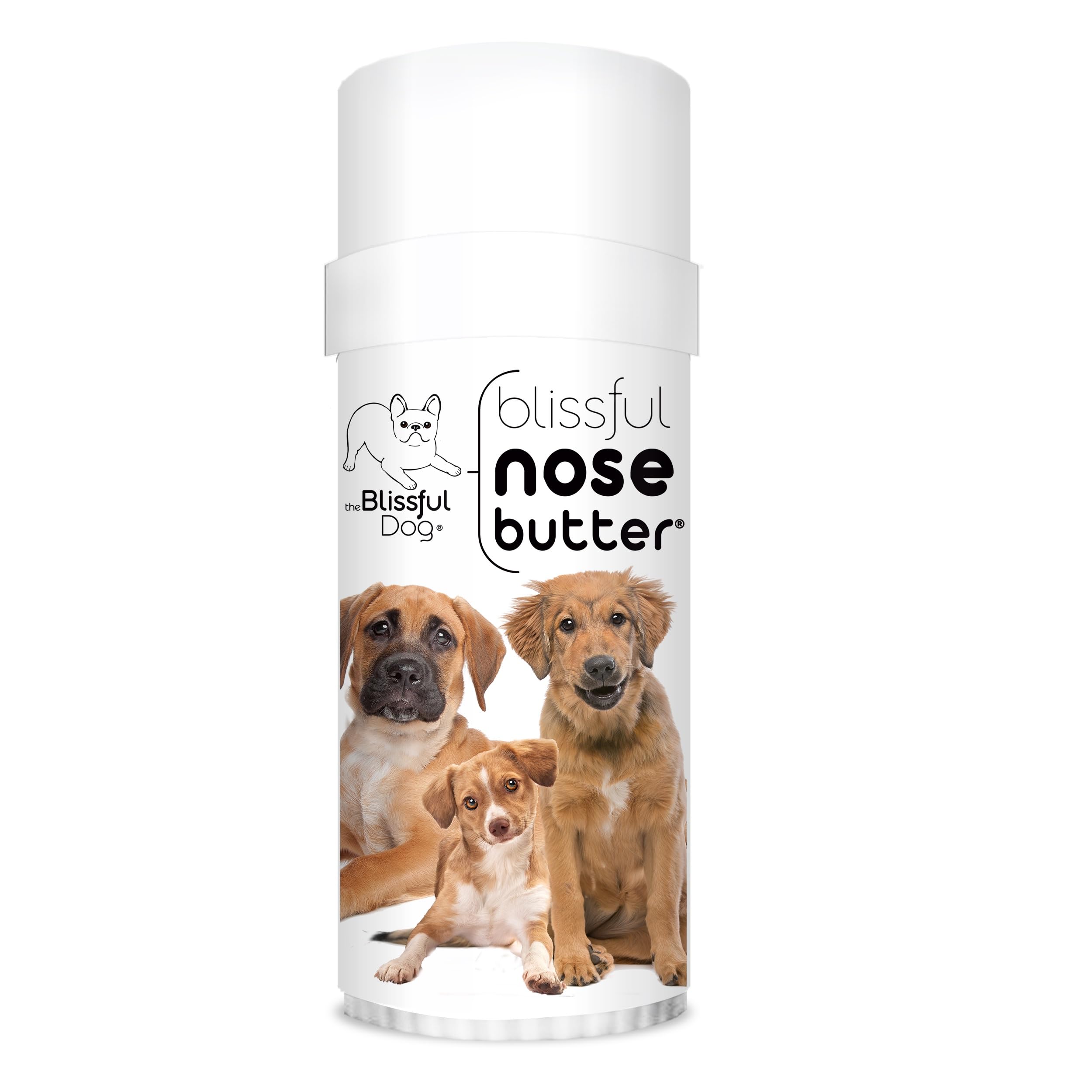 The Blissful Dog Mixed Breed Unscented Nose Butter - Dog Nose Butter, 2 Ounce
