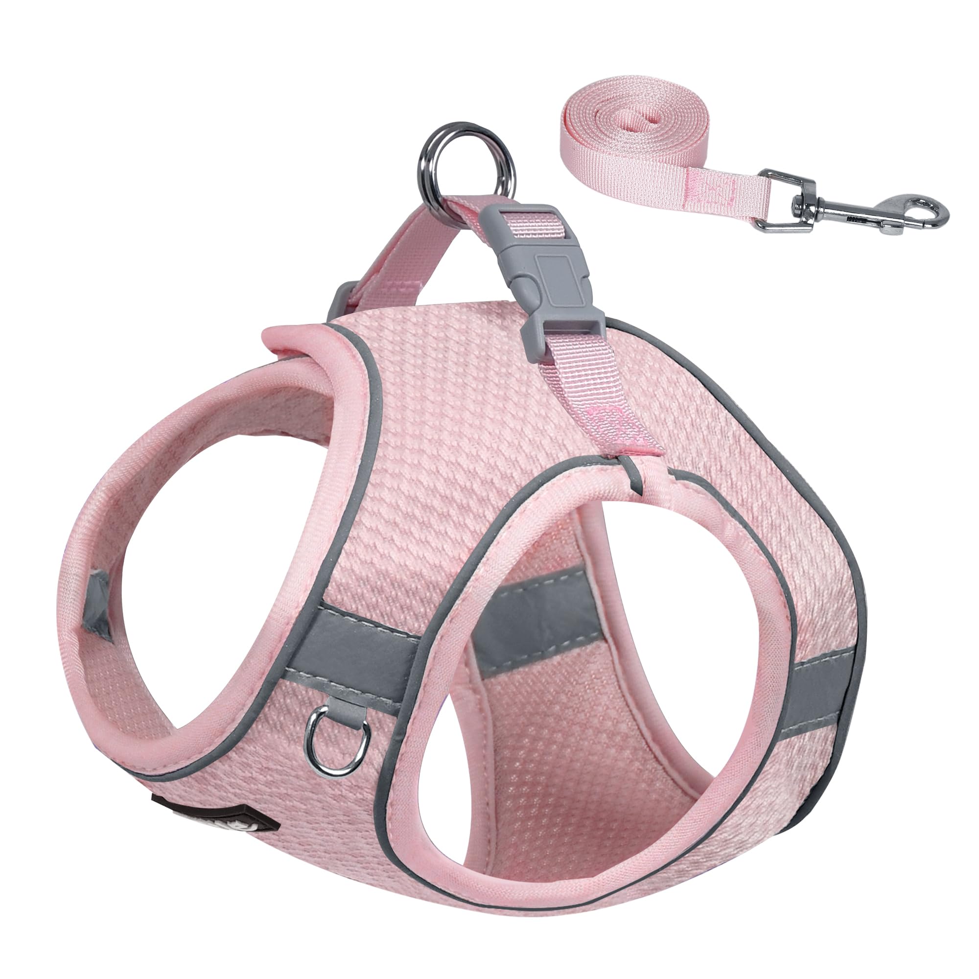 Aiitle No Pull Dog Harness And Leash Set, Step In Adjustable Dog Harness With Padded Vest For All Weather, Reflective Pet Harnes