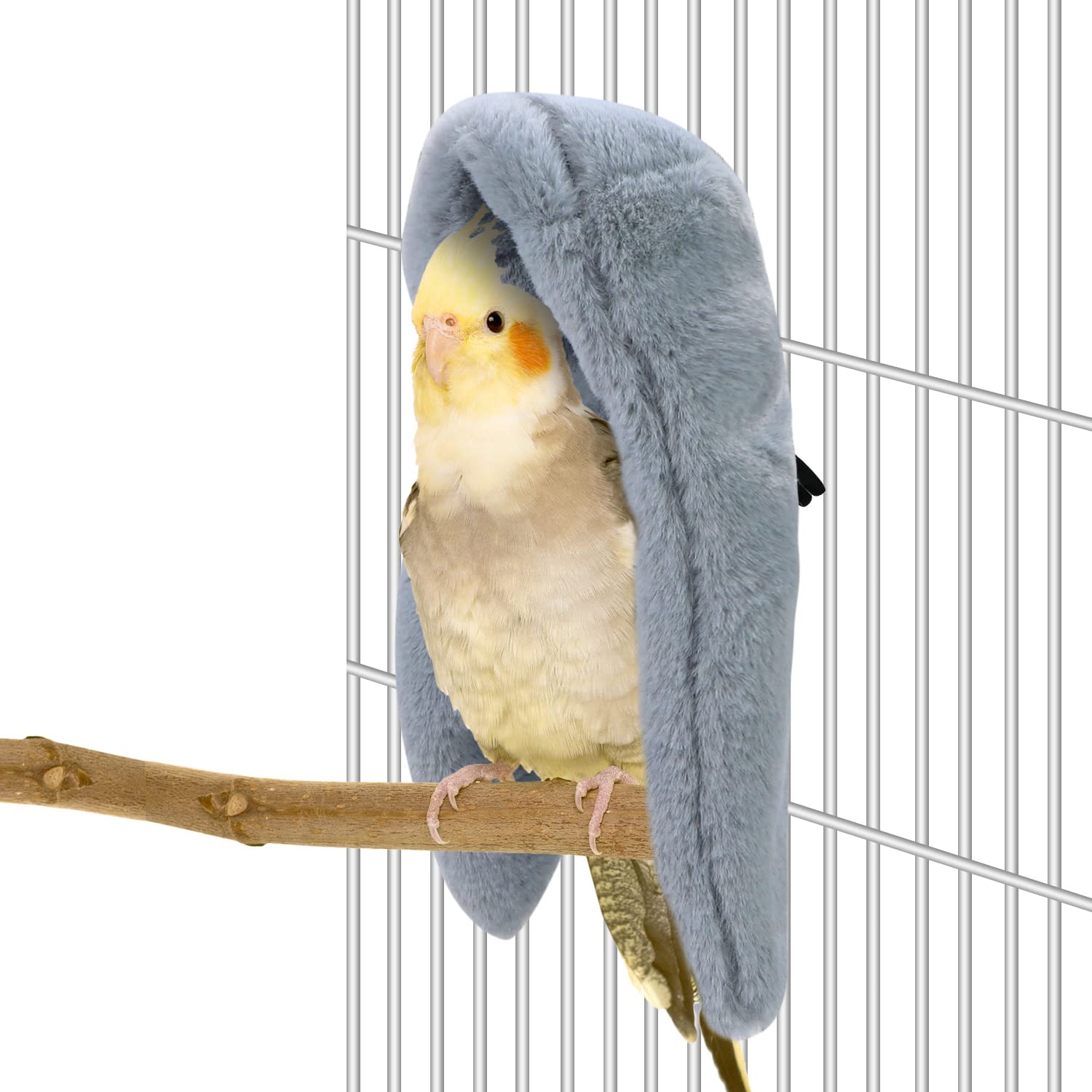 Cozy Bird Blanket Parrot Cage Snuggle Hut Warm Bird Nest House Bed Hanging Hammock For Parakeet Cockatiel Conure African Grey (M