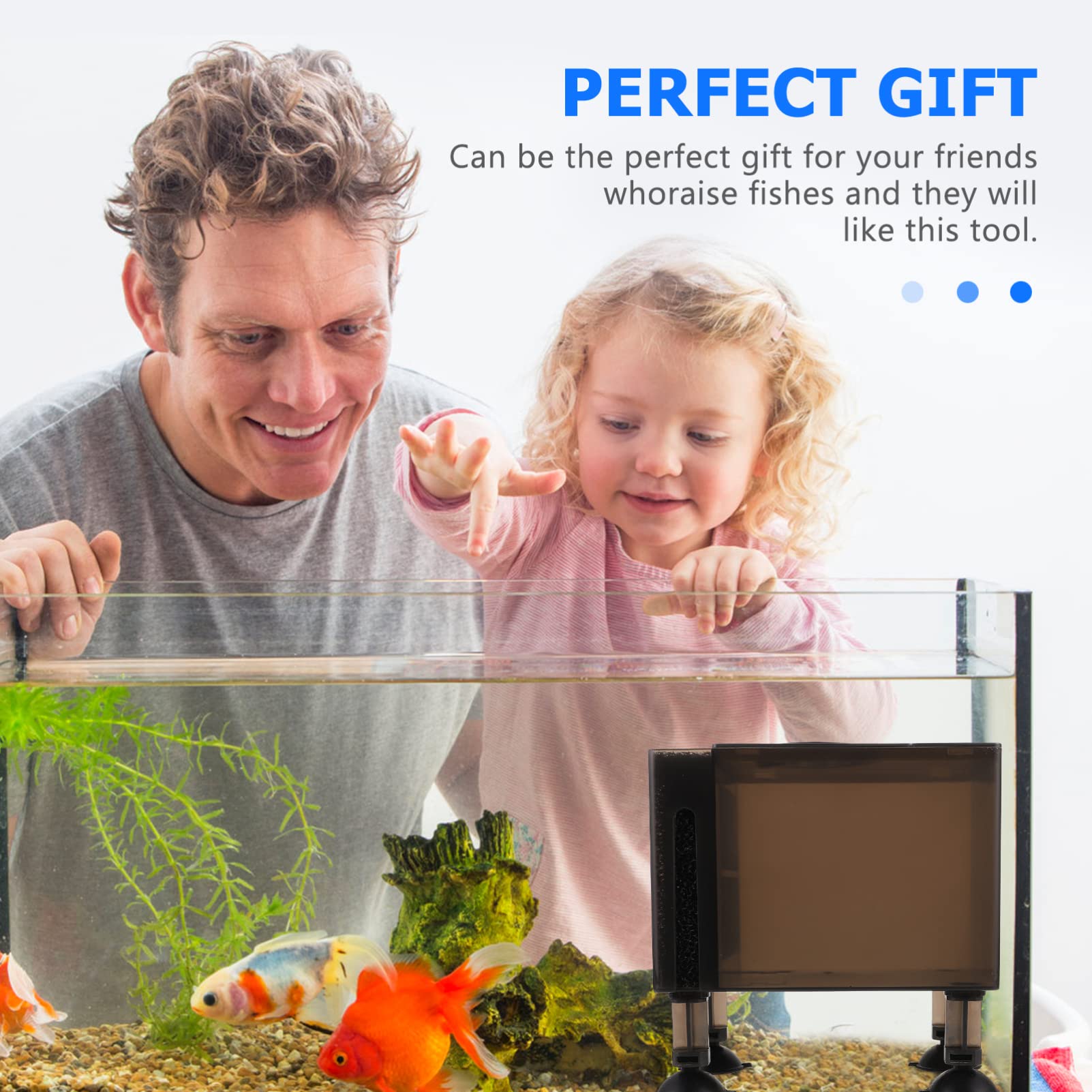 Ipetboom Aquarium Universal Pump Box: Submersible Fountain Water Pump Fish Tank Circulation - Resistant Pump Container