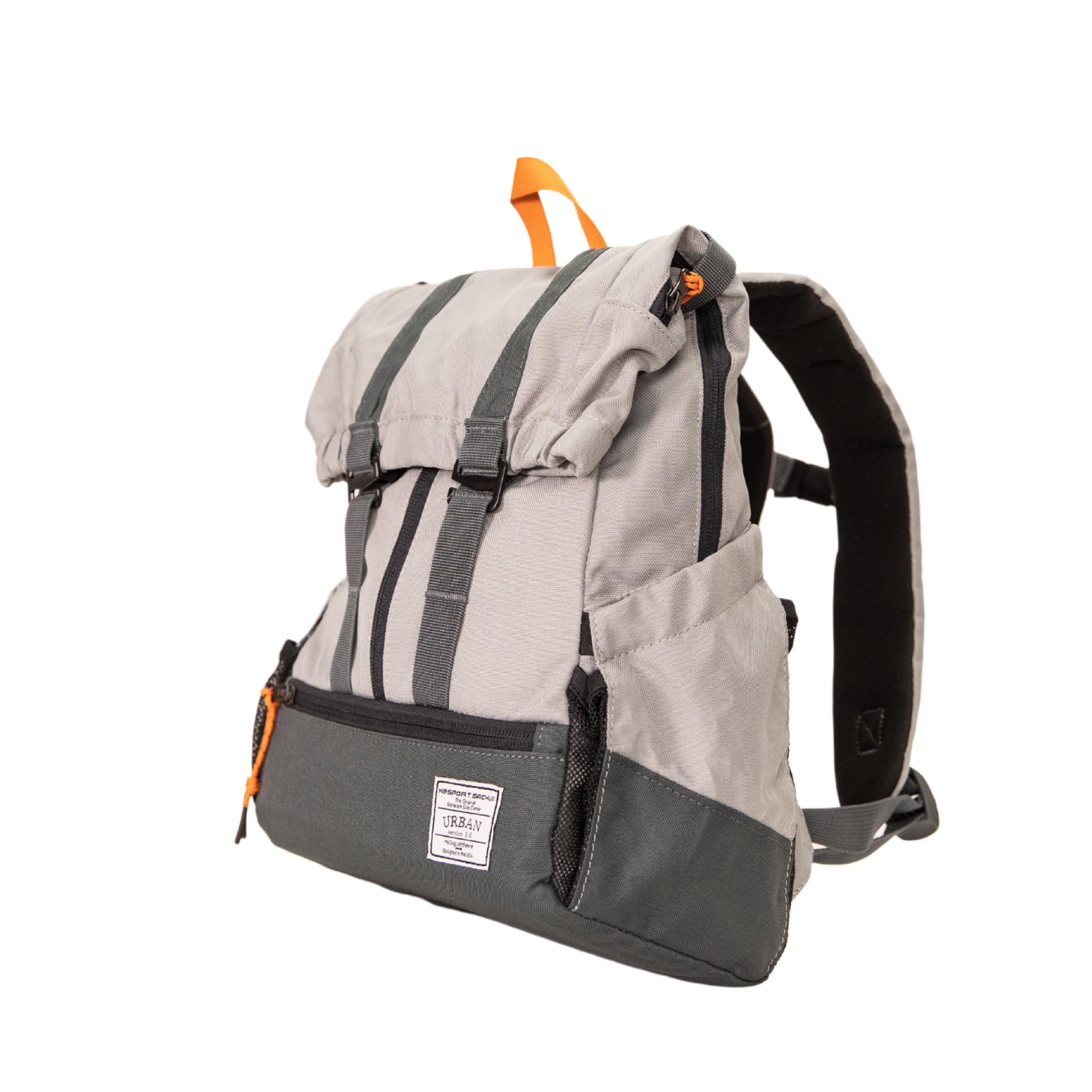 K9 Sport Sack | Dog Carrier Adjustable Backpack (Medium, Urban 3 - Concrete)
