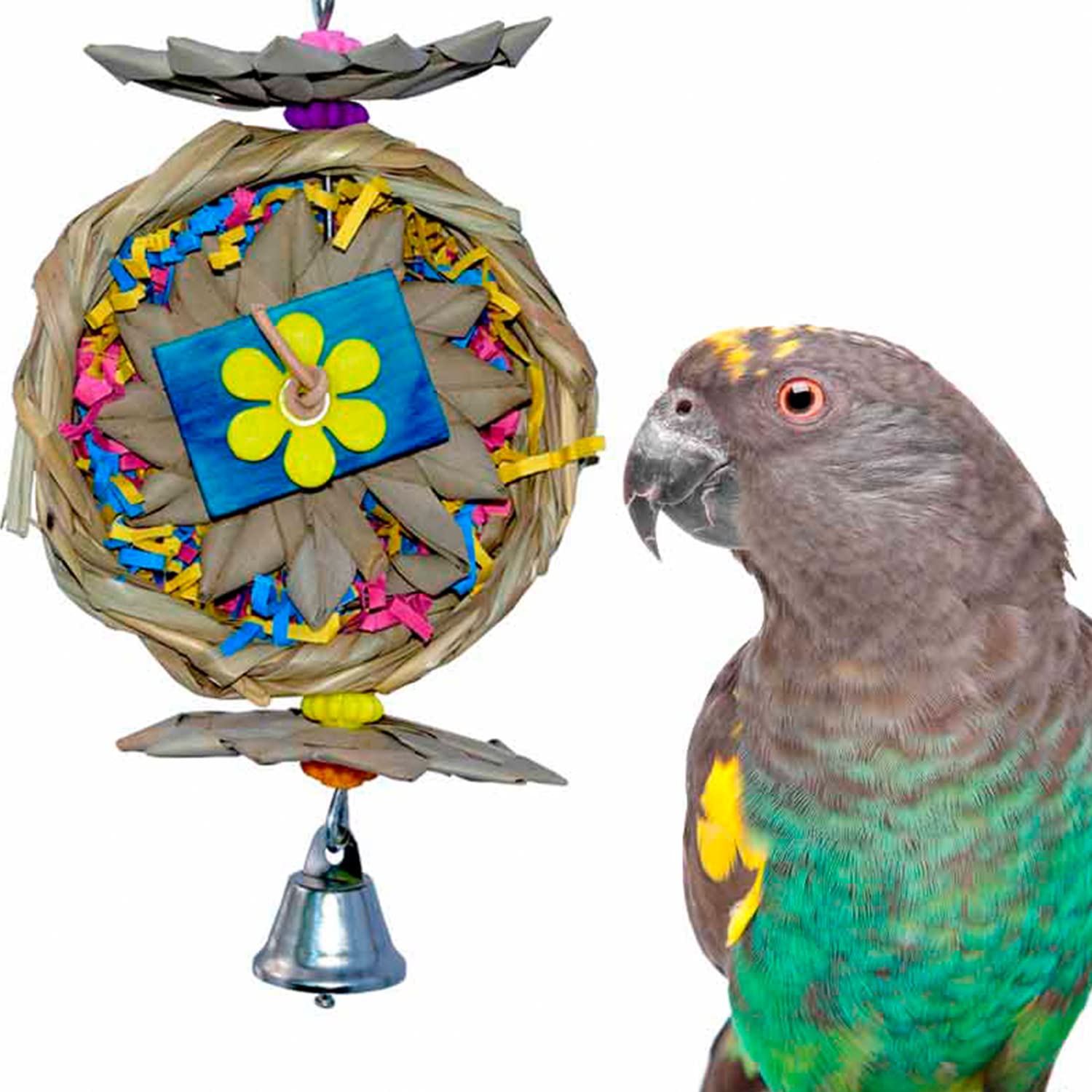 Super Bird Creations Sb611 Beakwhich Bird Toy - Interactive, Engaging Play Accessory, Ideal For Medium-Sized Parrots, Perfect Fo