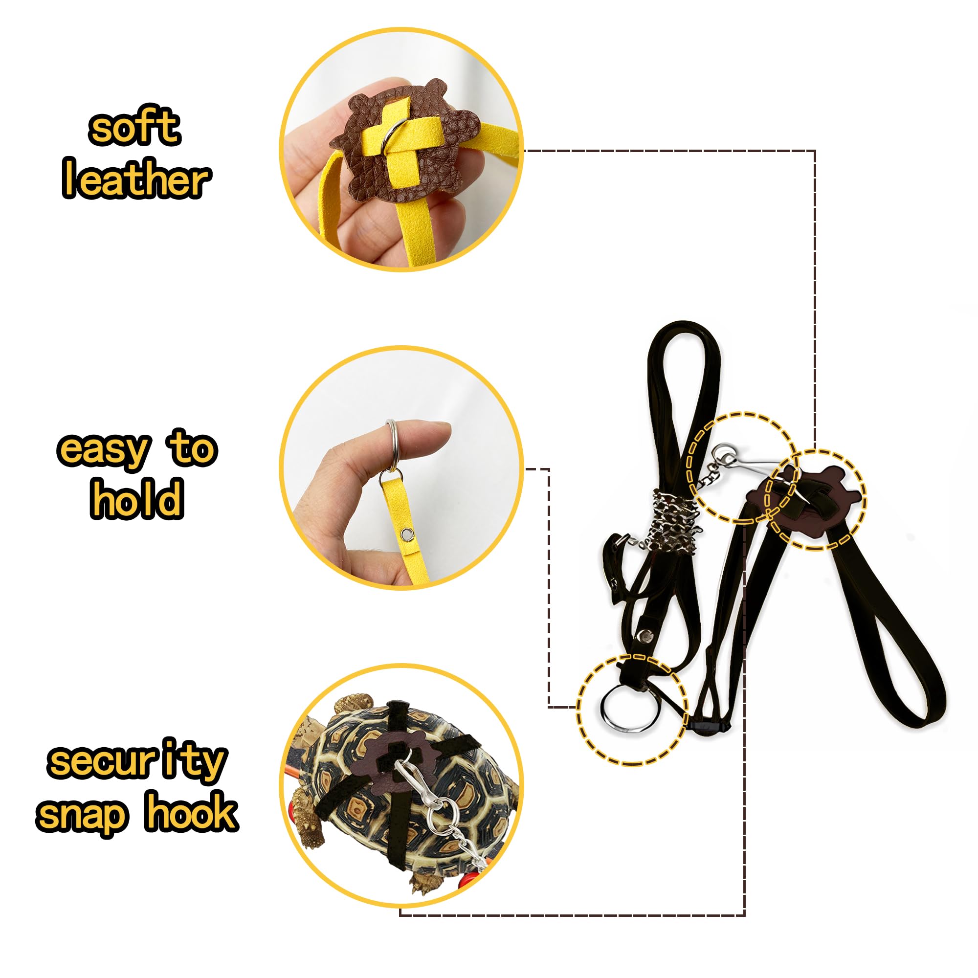 Adjustable Tortoise Leash, Skateboard Set, Treat Ball, Training Harness For Turtle, Dragon, Bearded Lizard, Small Pets - Pet Toy