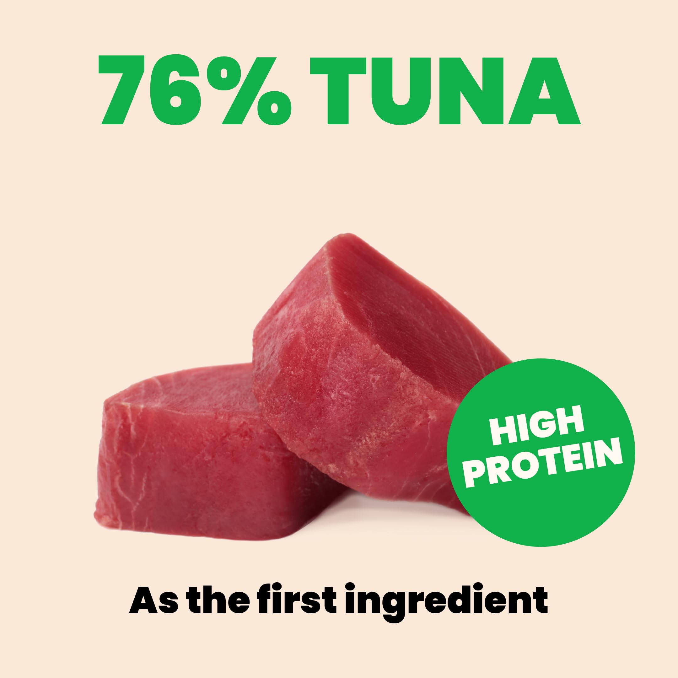 almo nature HQS Natural Wet Cat Food Tuna in Broth, Grain-Free, 2.47 oz (Pack of 24), Atlantic Tuna, Model 1010H