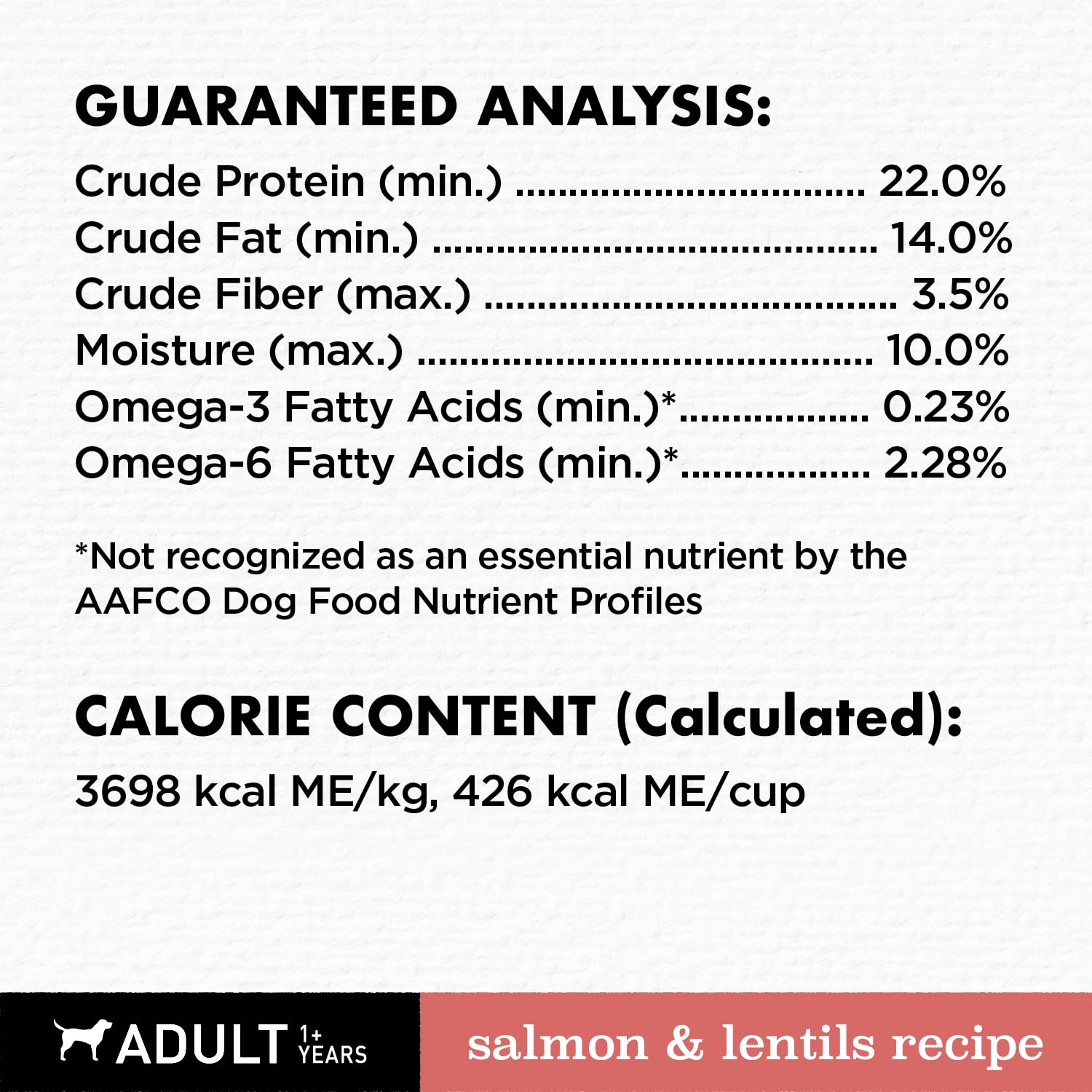 Nutro Limited Ingredient Diet Dry Dog Food, Salmon & Lentils Recipe, 4 lbs.