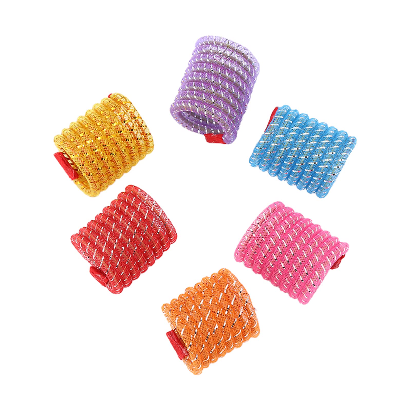 46 Piece Cat Toys Set: Colorful, Interactive Spring & Tube Toys For Indoor Cats - Flexible Plastic Spiral Coils For Kittens