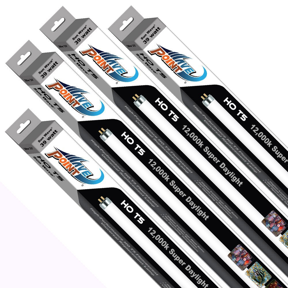 Wave Point 4-Pack Sun Wave Ho T-5 39-Watt Universal Aquarium Lamp