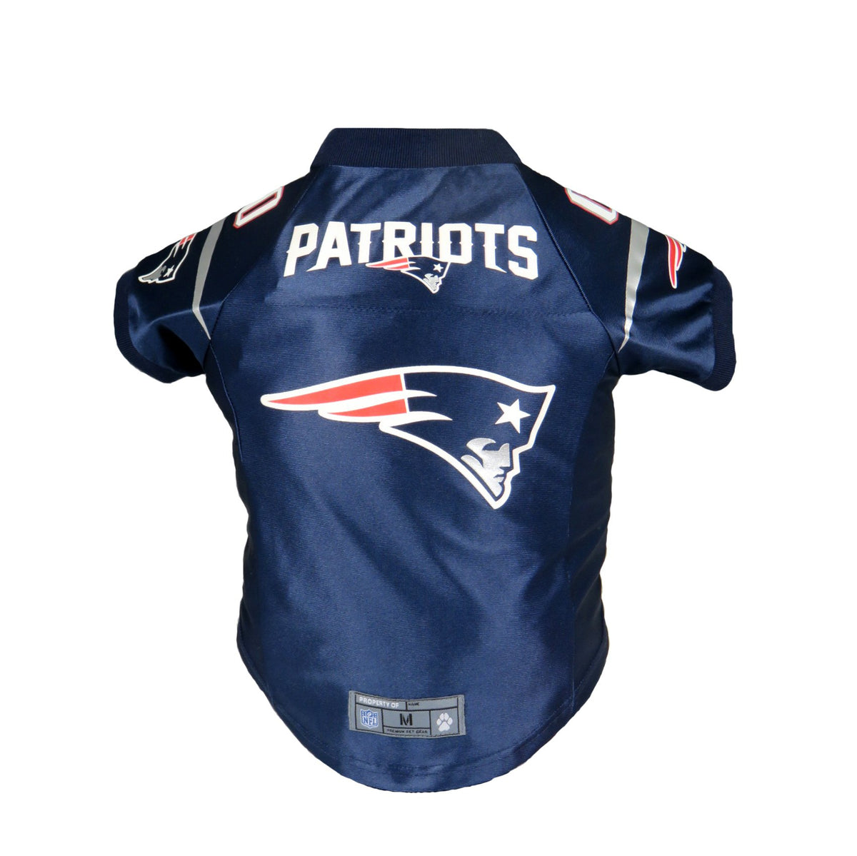 Littlearth Unisex-Adult Nfl New England Patriots Premium Pet Jersey, Team Color, X-Large