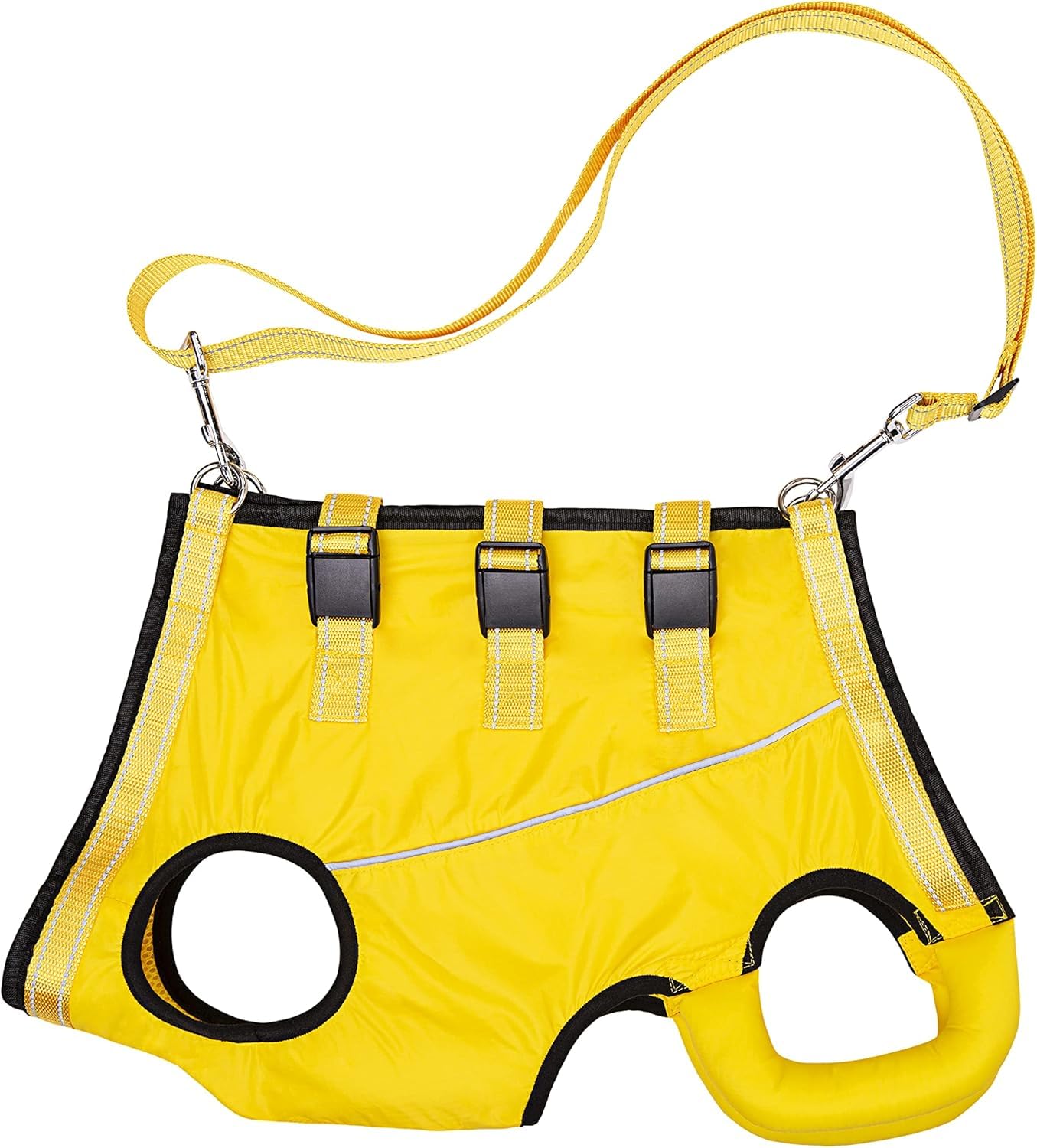 ACDOK Dog Lift Harness Full Body Support & Recovery Sling Pet Lift Vest Adjustable Straps with Handle for Old, Joint Injuries, A