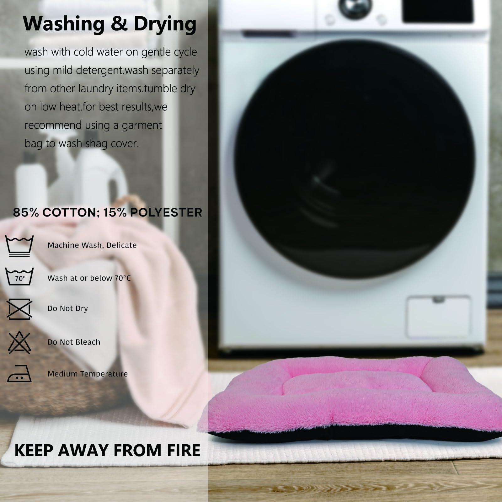 Wrkfree Dog Crate Bed 18 Inch Ultra Soft Pet Bed Washable Crate Mat For Toy Dogs Breed And Indoor Cat Ideal For Dog Crates 18 X