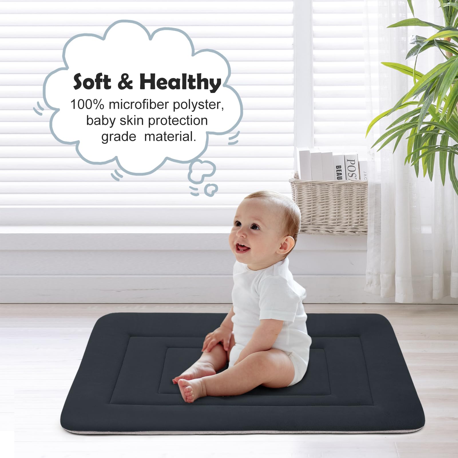 Dog Beds For Medium Dogs Crate Bed Pad Mat 36 Inch Soft Washable Pet Beds Non Slip Mattress Kennel Pads