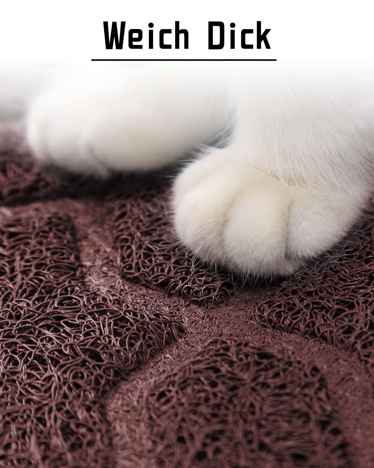 Yimobra Cat Litter Mat, 35.4''X23.6'' Litter Box Mat With Litter Lock Mesh, Soft Cat Litter Mat Litter Trapping Mat, Easy To Cle